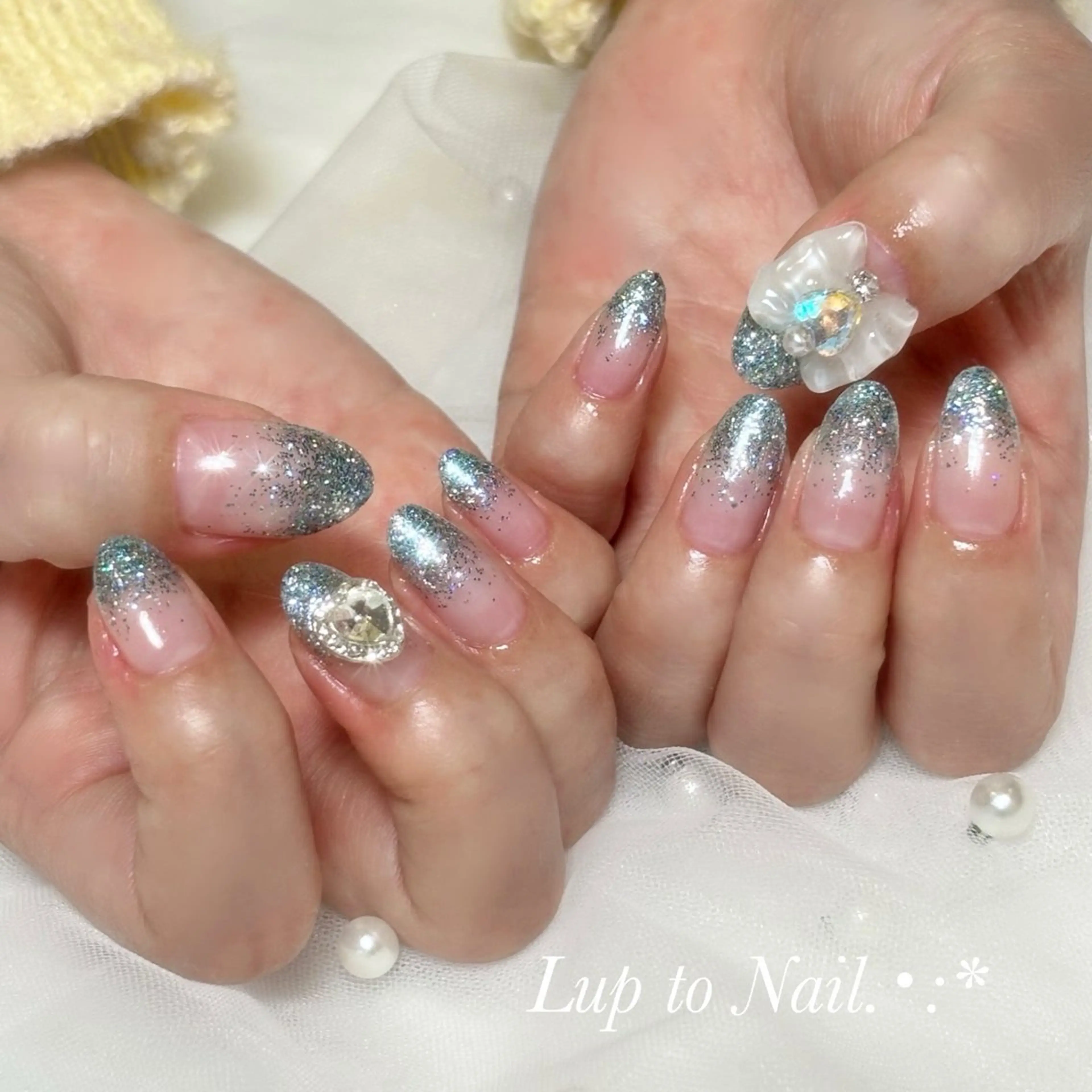 ネイル 春ネイル ハンドネイル Lupto　Nail 【リップトゥネイル】のネイルデザイン