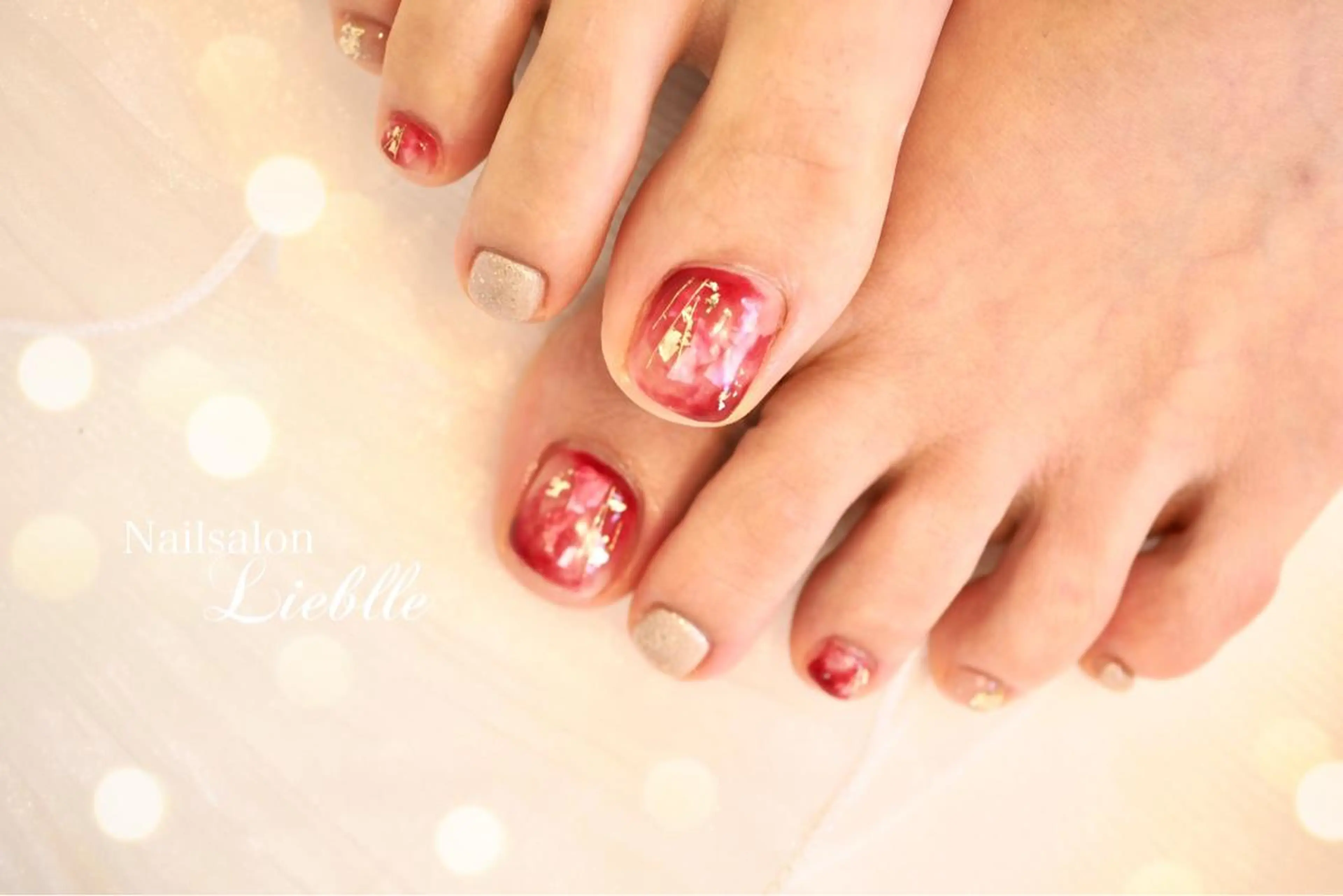 ネイル フットネイル ハンドネイル Lieblle所属・Nail salon Lieblleのネイルデザイン