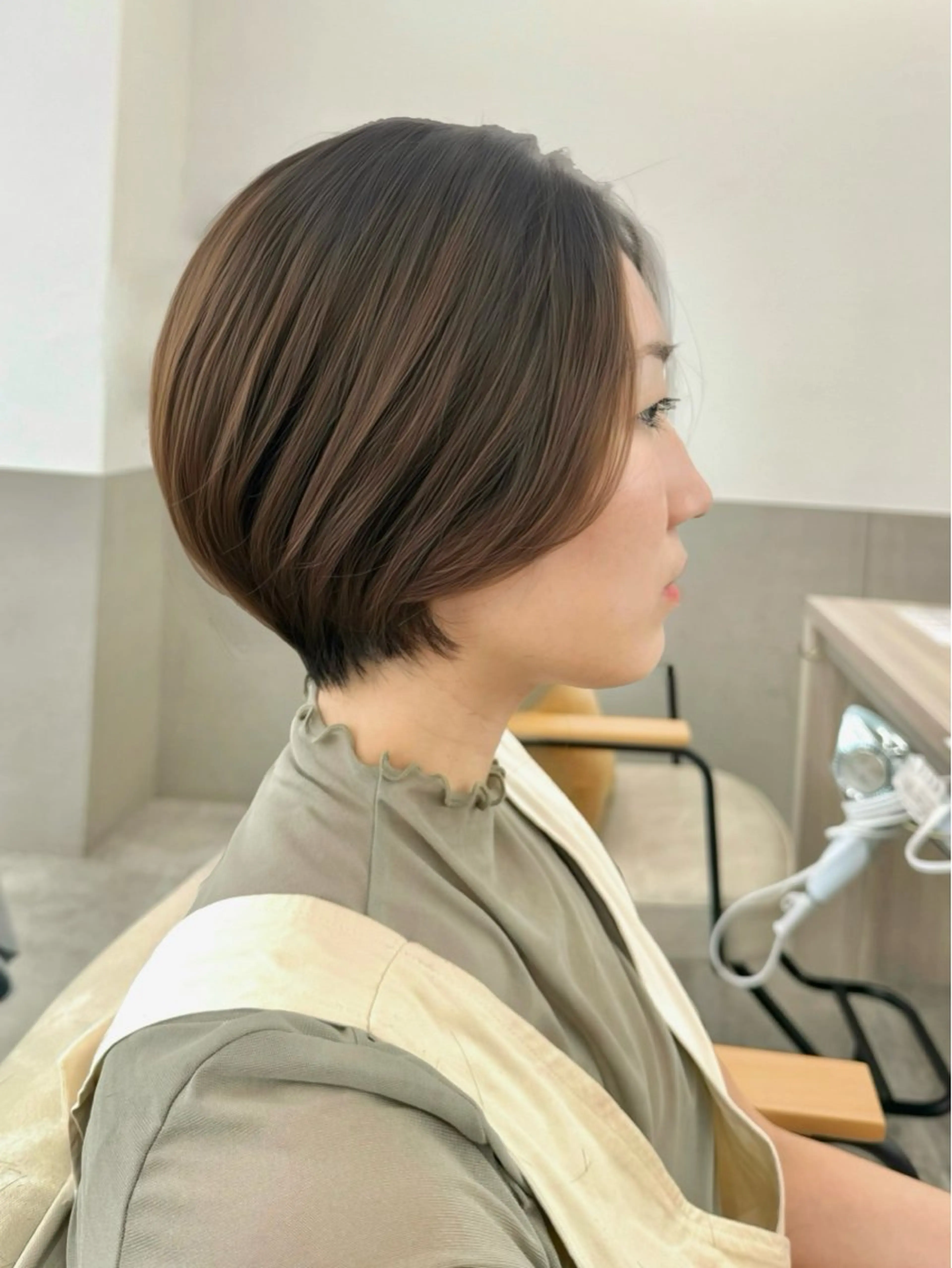 ショート ショート/ 似合わせカットモカのヘアスタイル