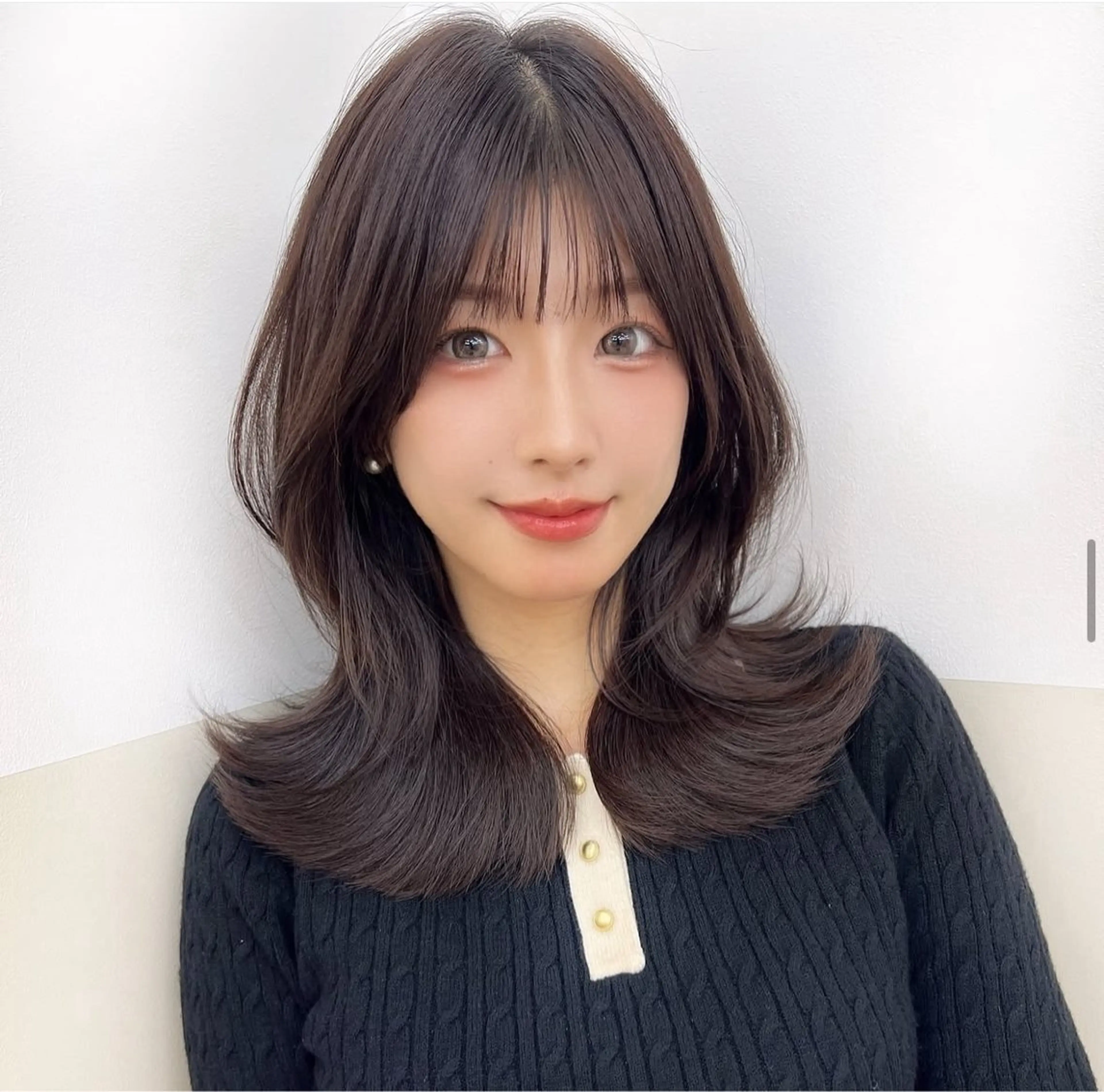 🍂11月クーポン🍂ホリスティックカラー×小顔デザインカット　12100円→7700円の写真