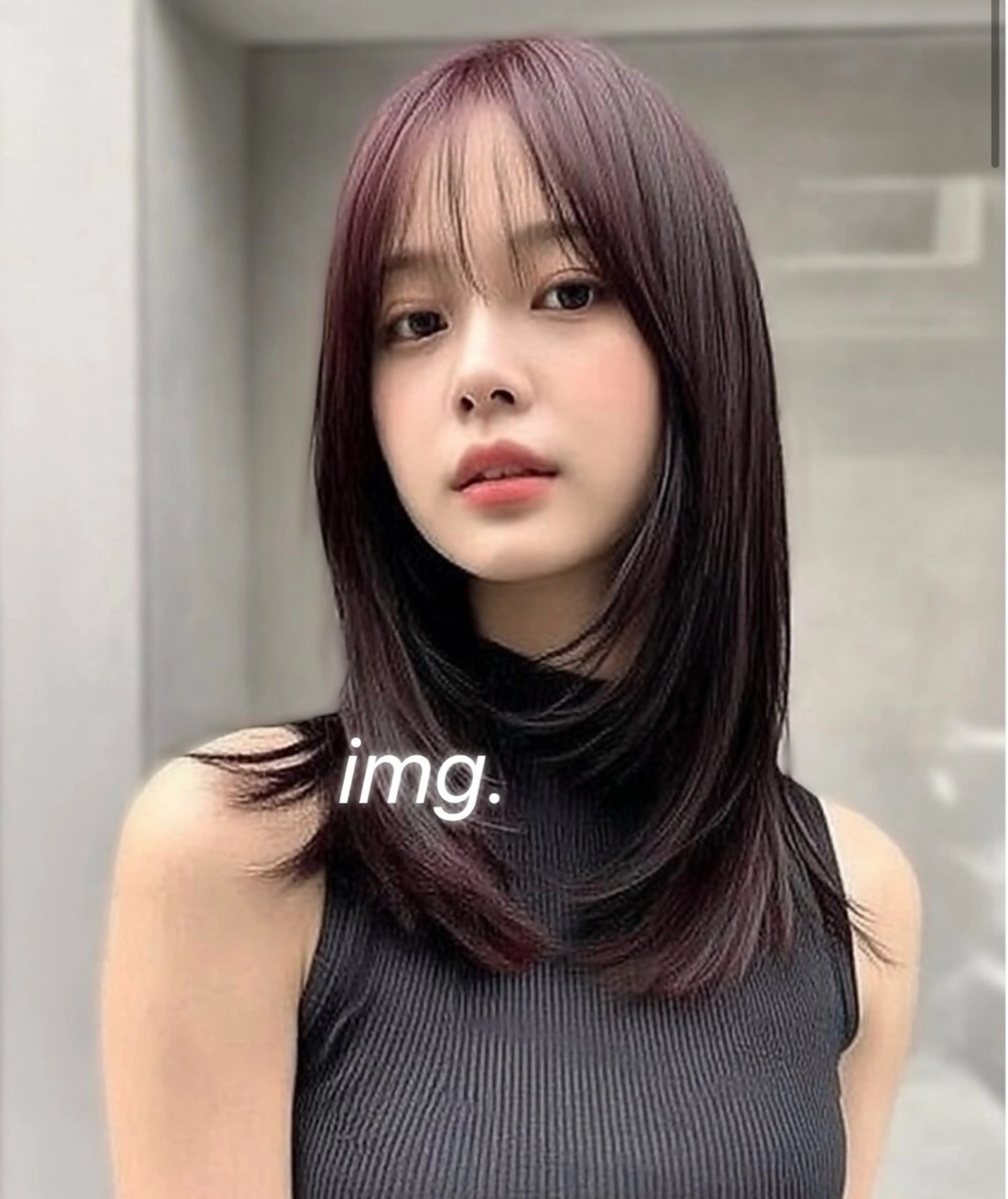 【‎🤍Ladiesセミロングモデル🗝】髪型スタイル指定有りカット＋トリートメント✨️ 土日祝可⭕️の写真
