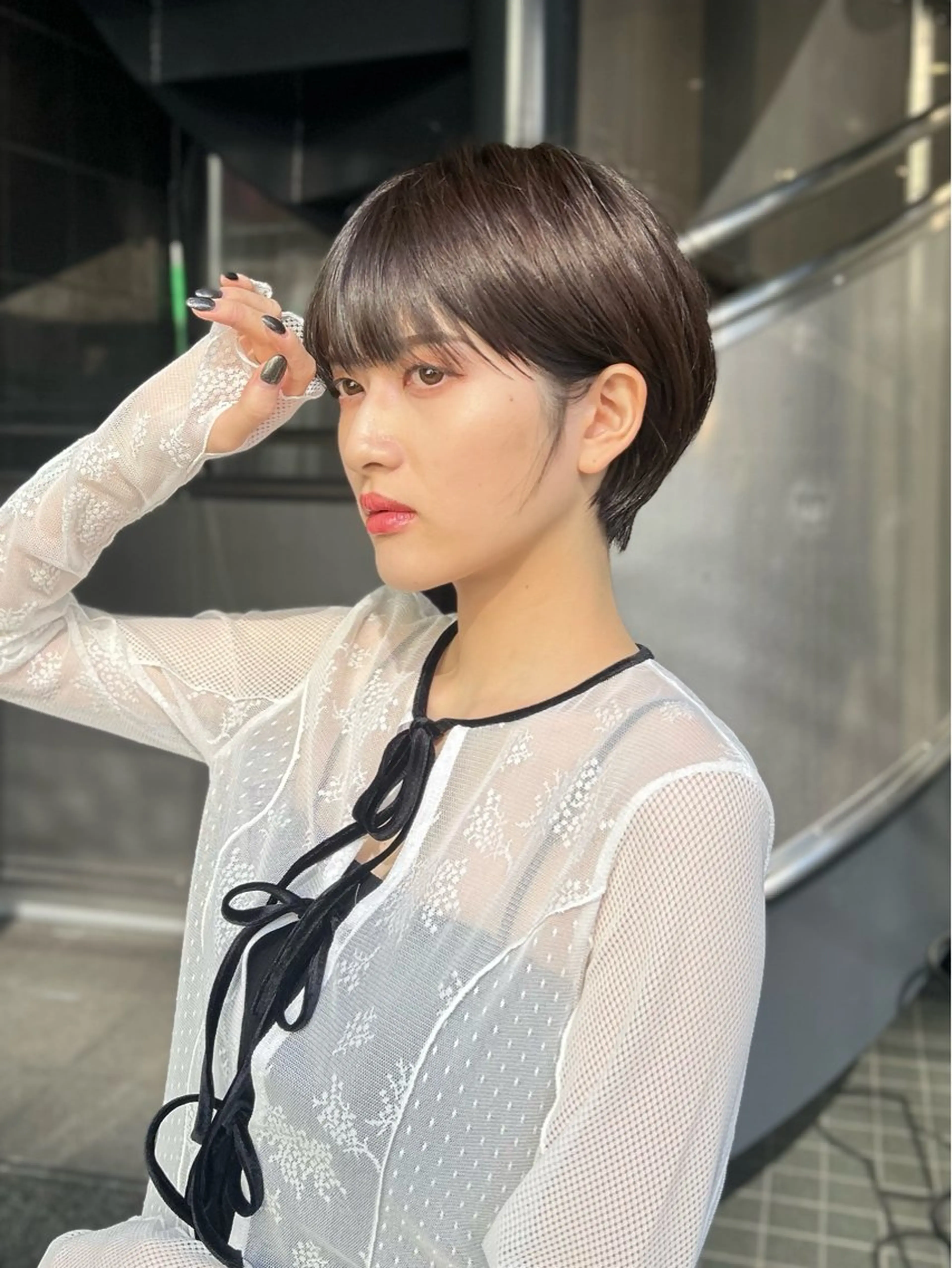 ショート calna by  elmo所属・ショート特化美容師 大阪京橋　大本　渉のヘアスタイル