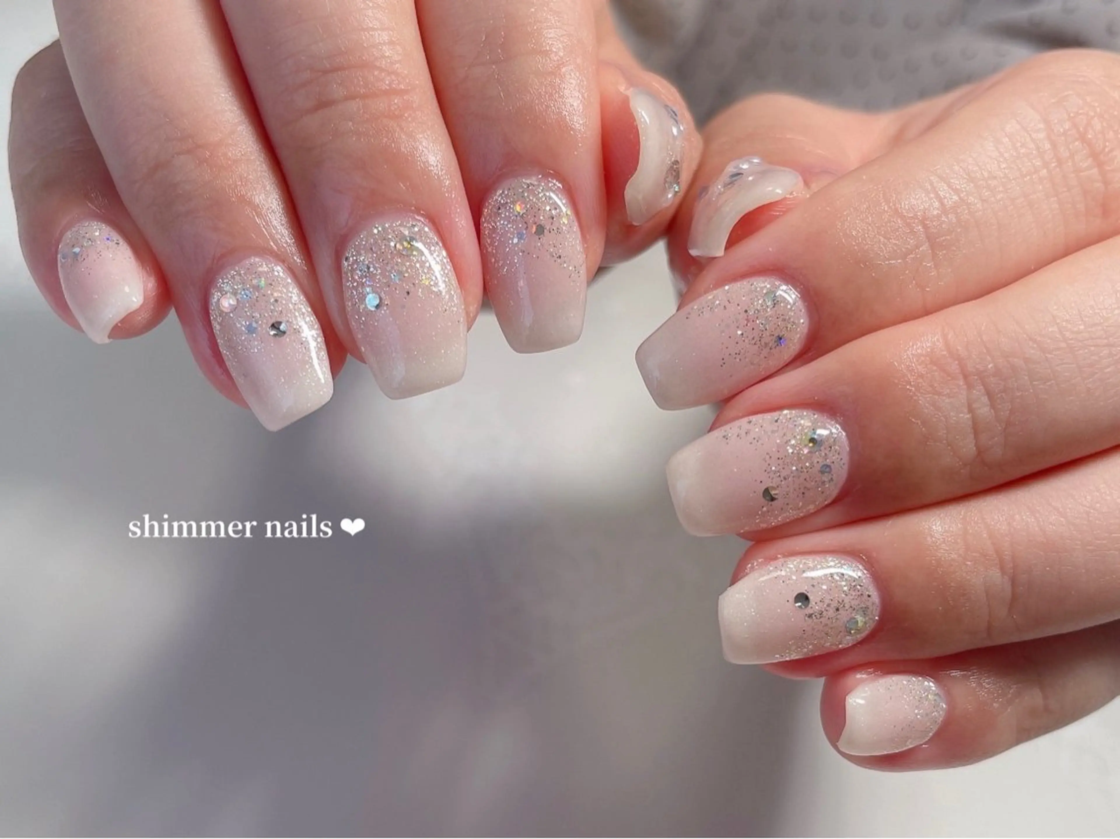 ネイル 冬ネイル クリスマス shimmer nailsのネイルデザイン