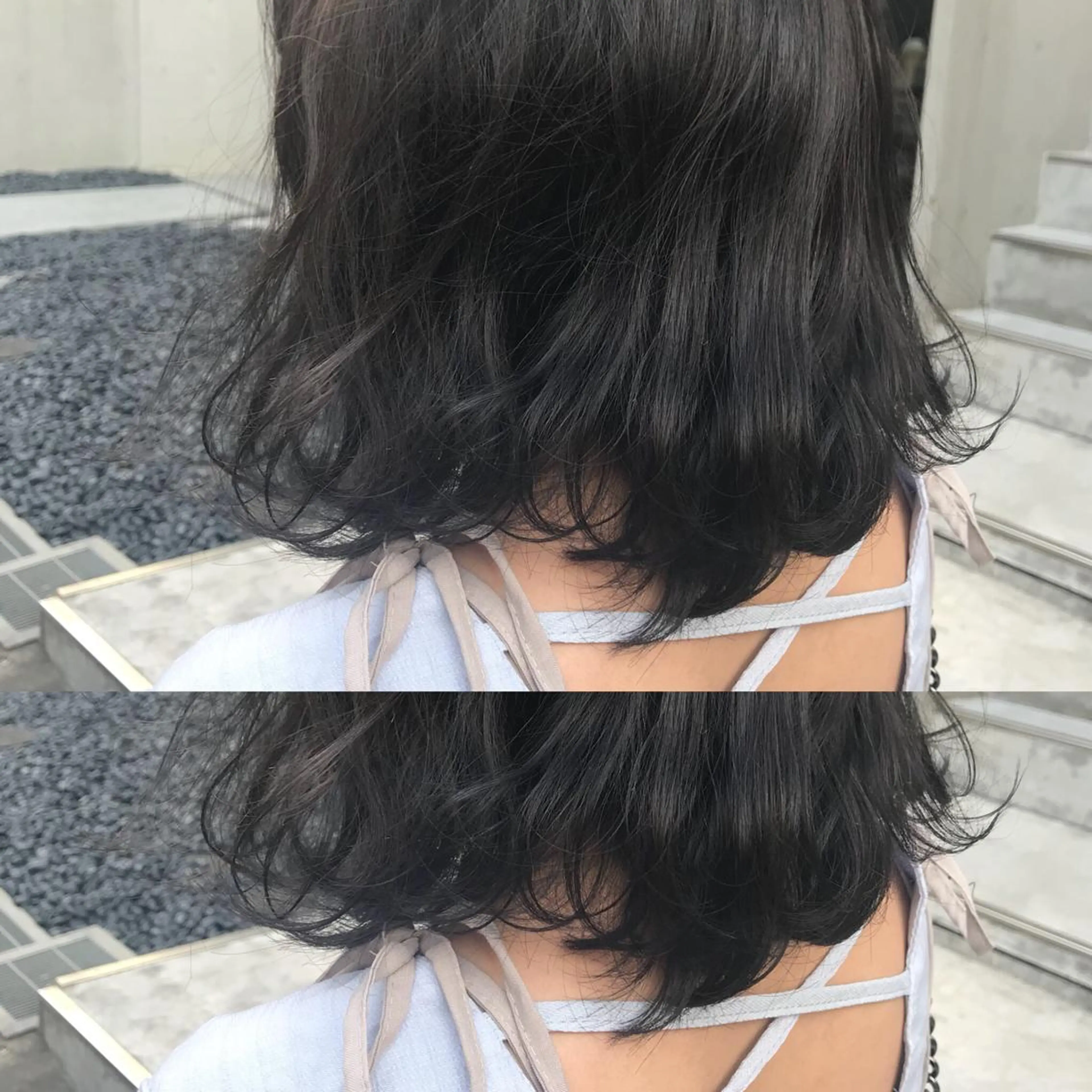 ミディアム カラー 【美髪】髪質改善 縮毛矯正🪄Annaのヘアスタイル