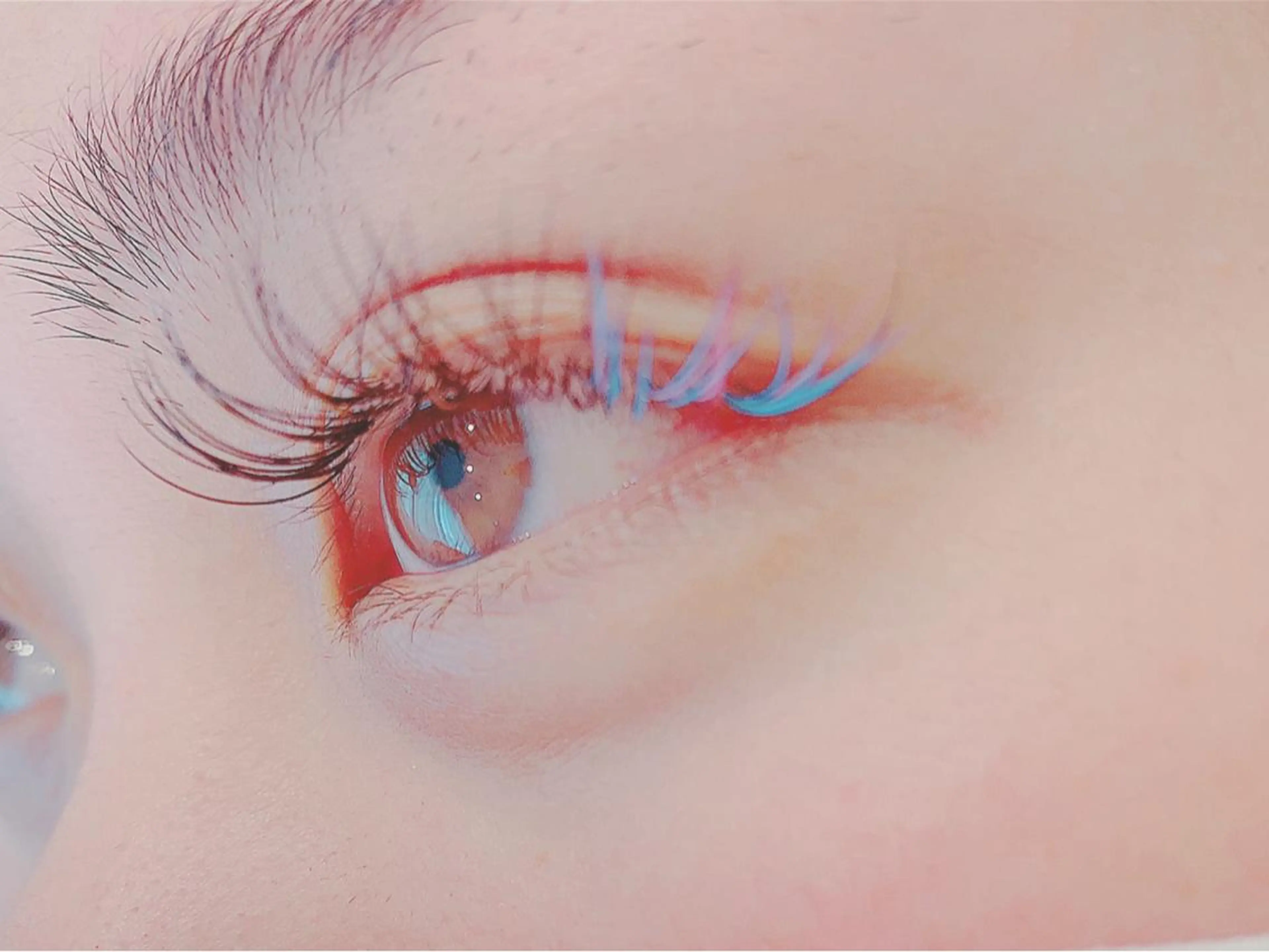 マツエク・マツパ カラーマツエク 福島 舞美のマツエク・マツパデザイン