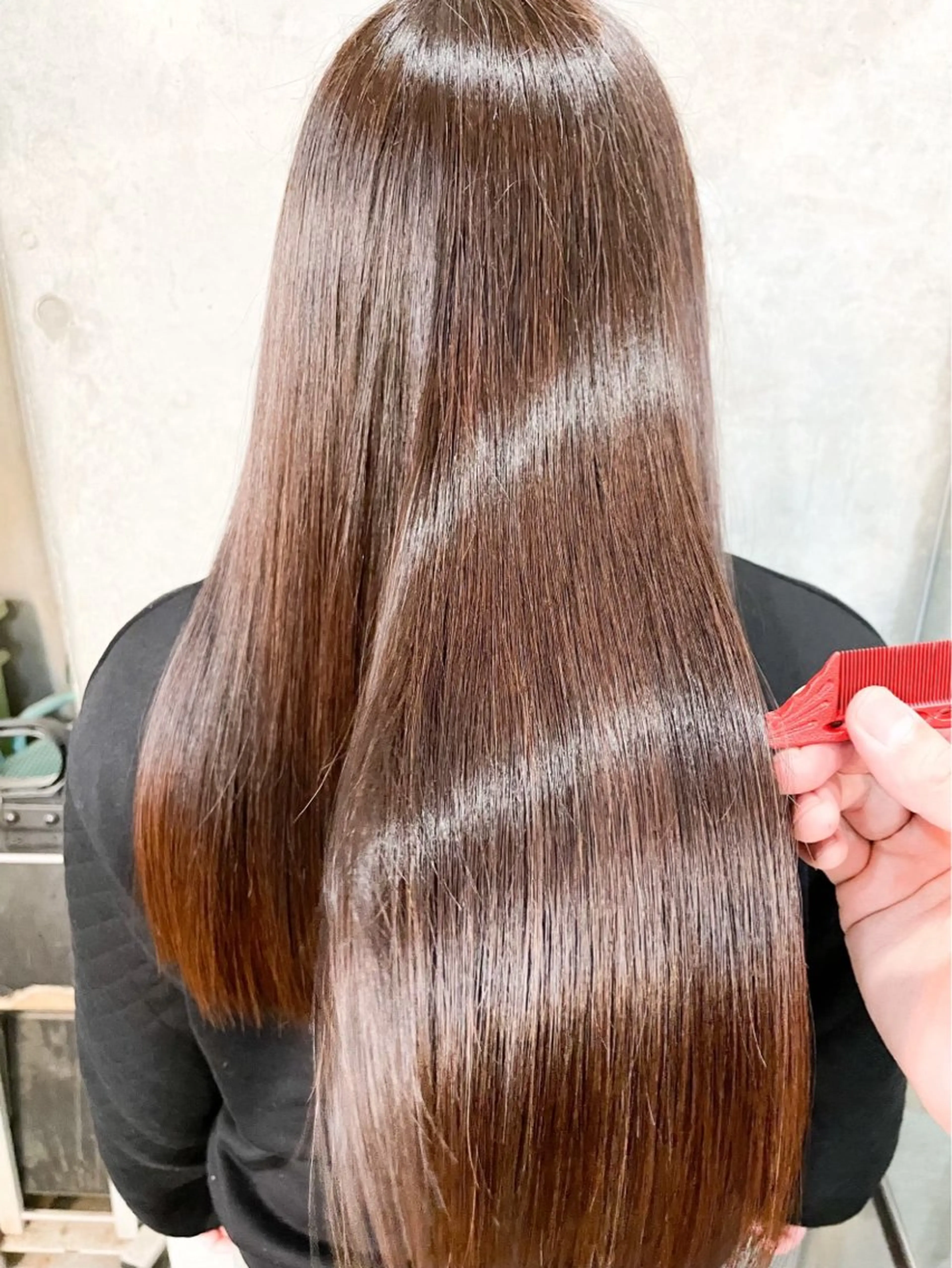パーマ 縮毛矯正 森田 翔斗ベージュカラー⭕のヘアスタイル