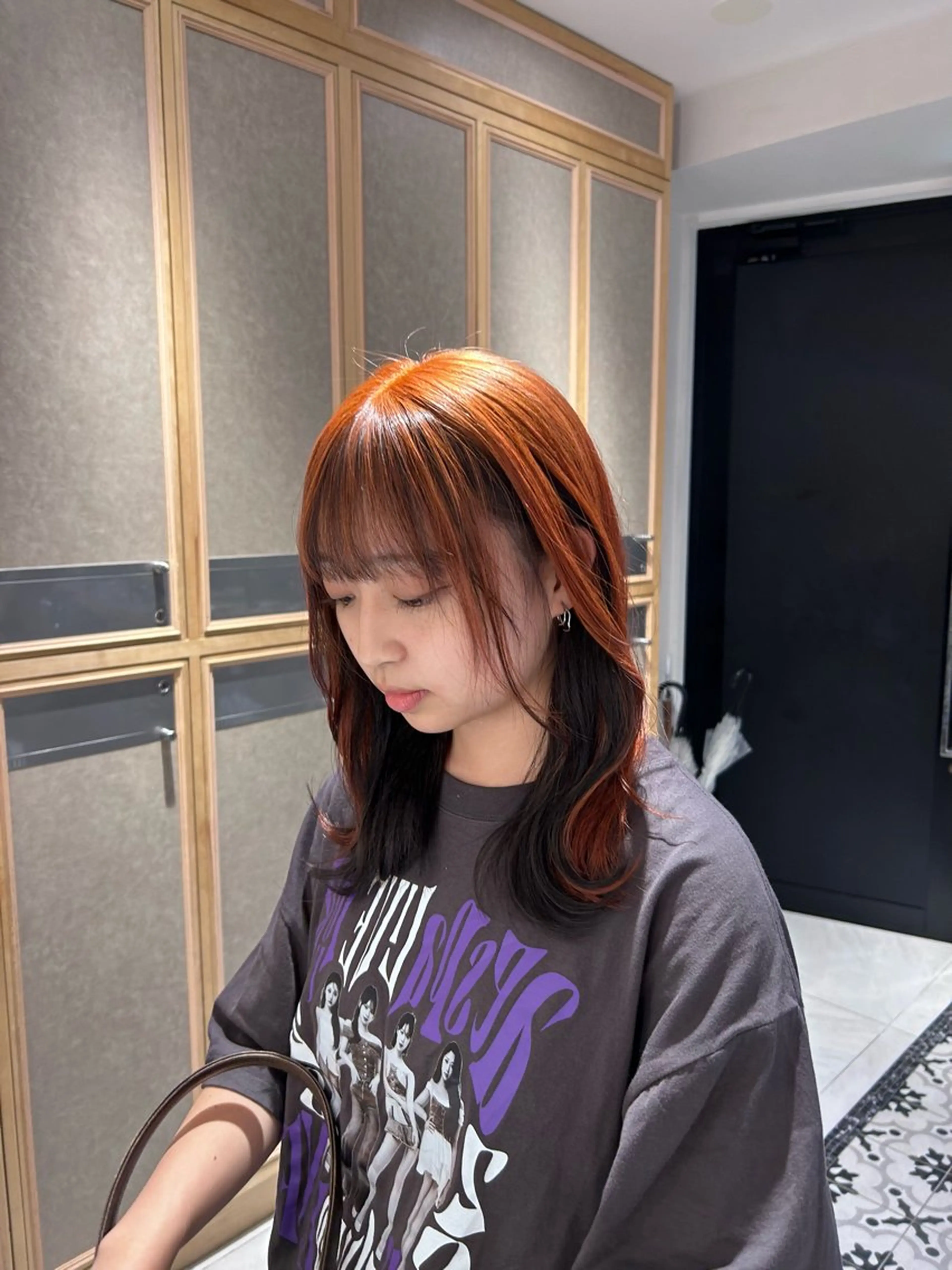 カラー ヘアカラー トリートメント ヘッドスパ ヘアセット miko🪽地毛風/ ハイトーン/レイヤーのヘアスタイル