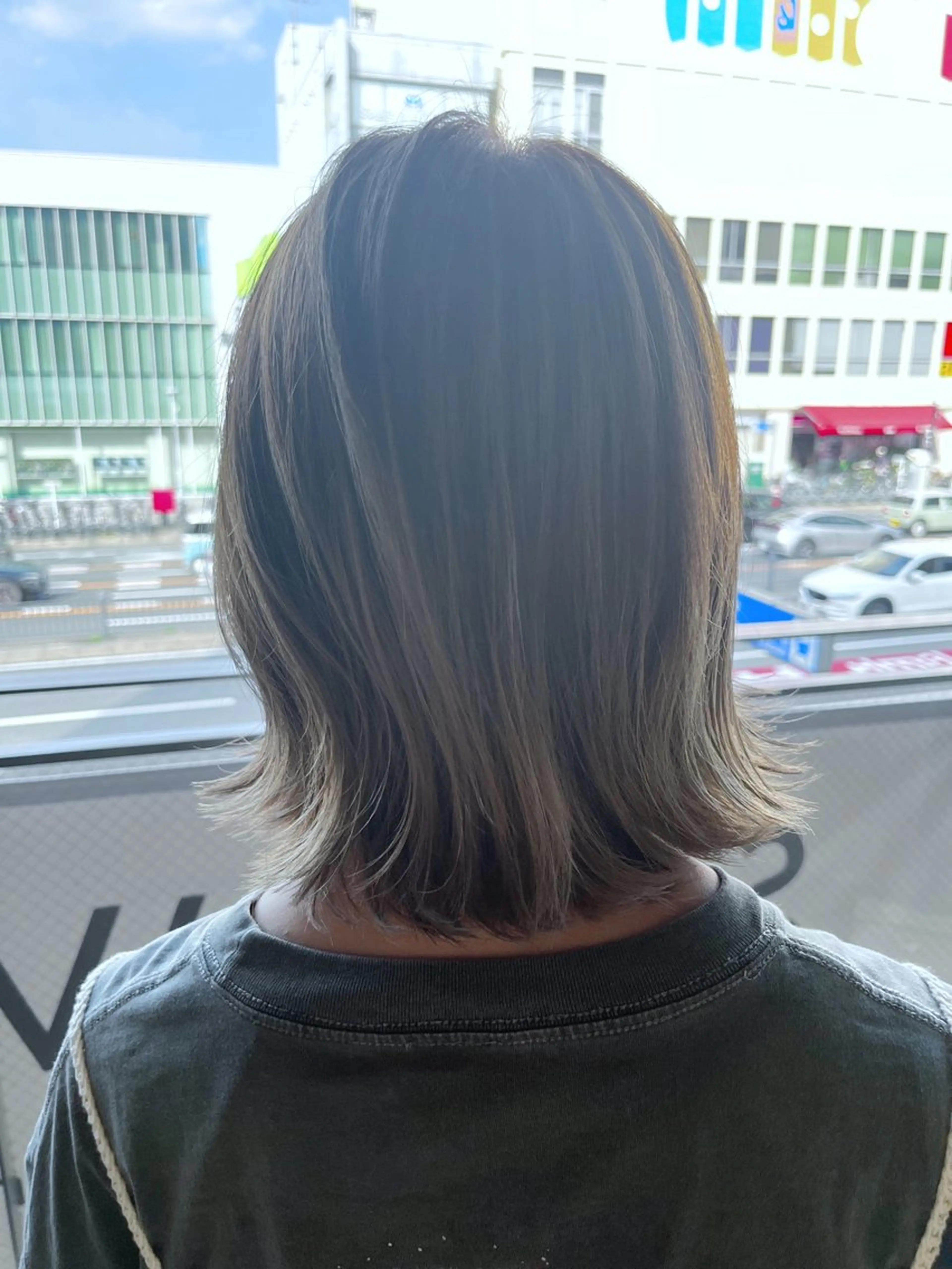 ショート カラー カット ヘアカラー トリートメント SALOWIN名古屋本山店所属・🍀ナガヤマ ヒデアキ🍀のヘアスタイル