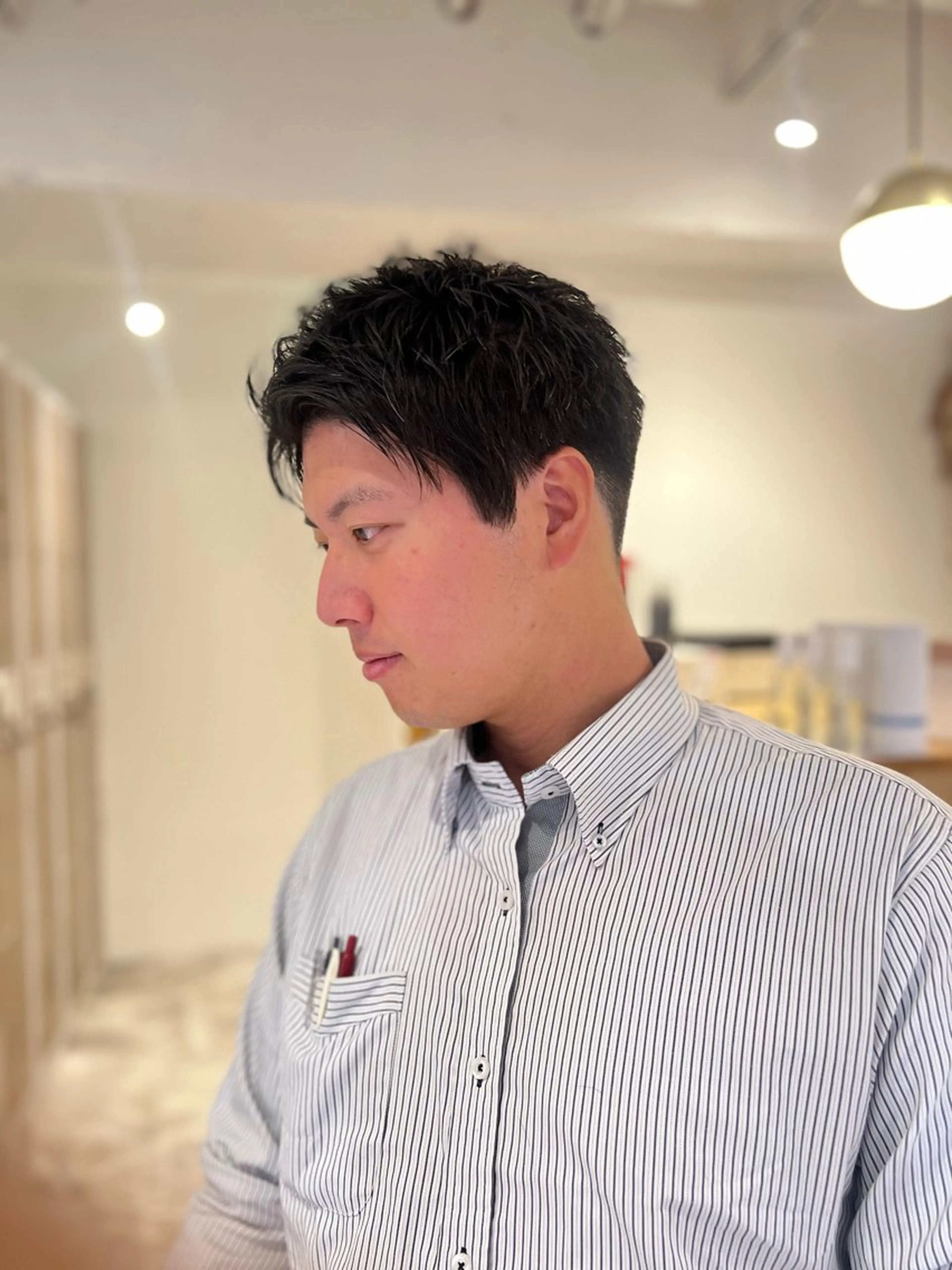 メンズ マッシュ 💚メンズカット💚 無料のヘアスタイル