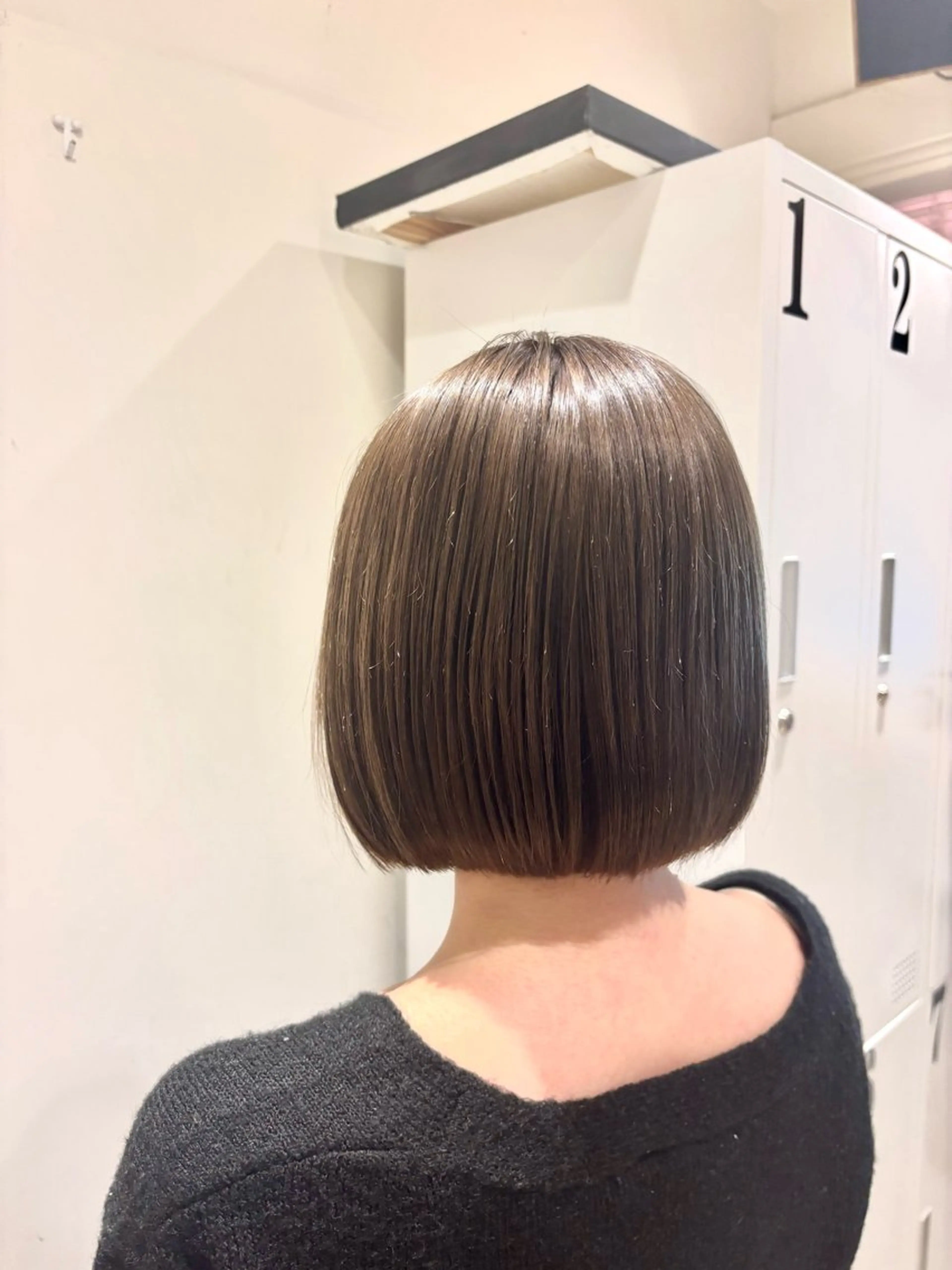 ミディアム カラー 新宿　副店長 新井彩斗のヘアスタイル