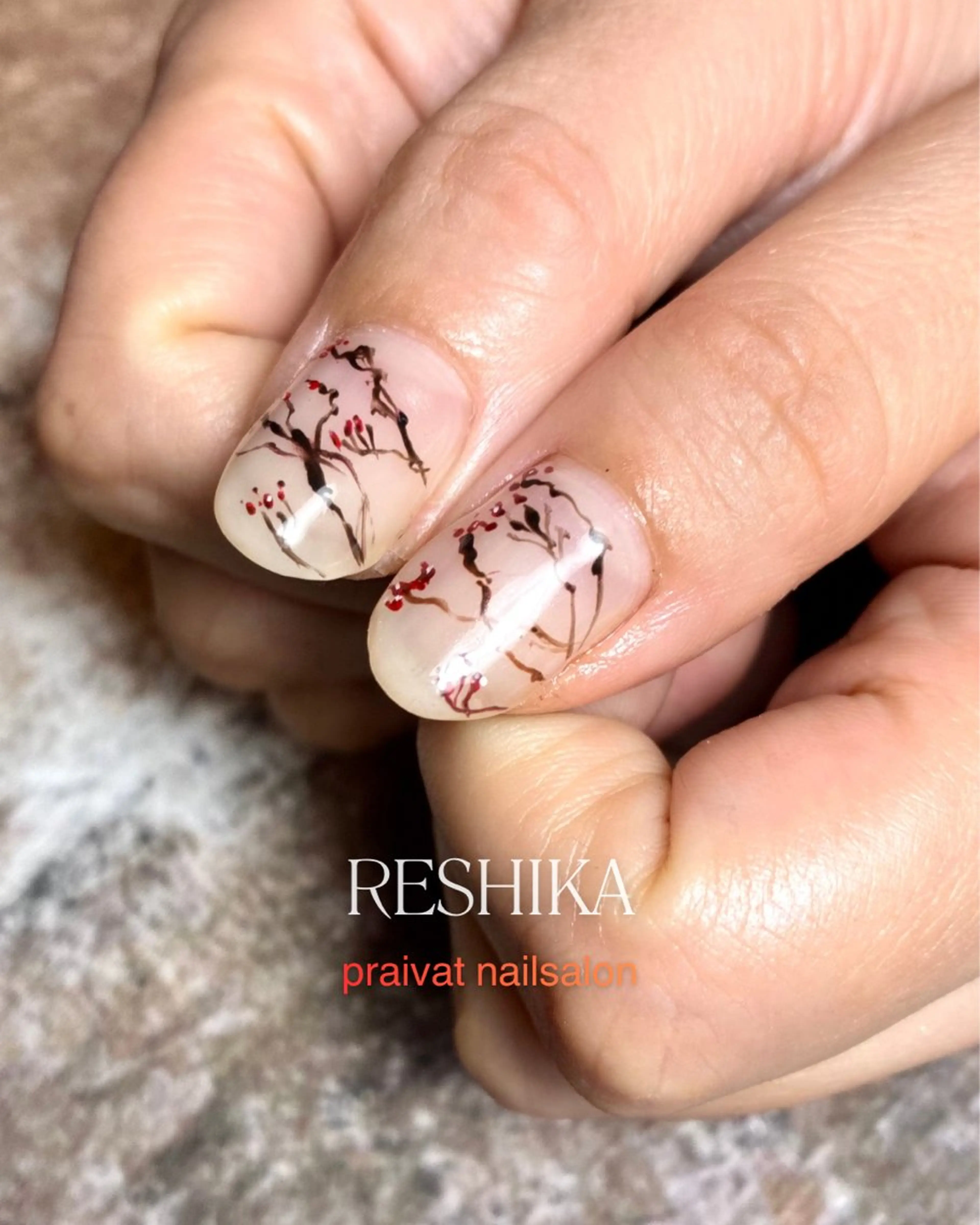 ネイル ニュアンスネイル m mのネイルデザイン