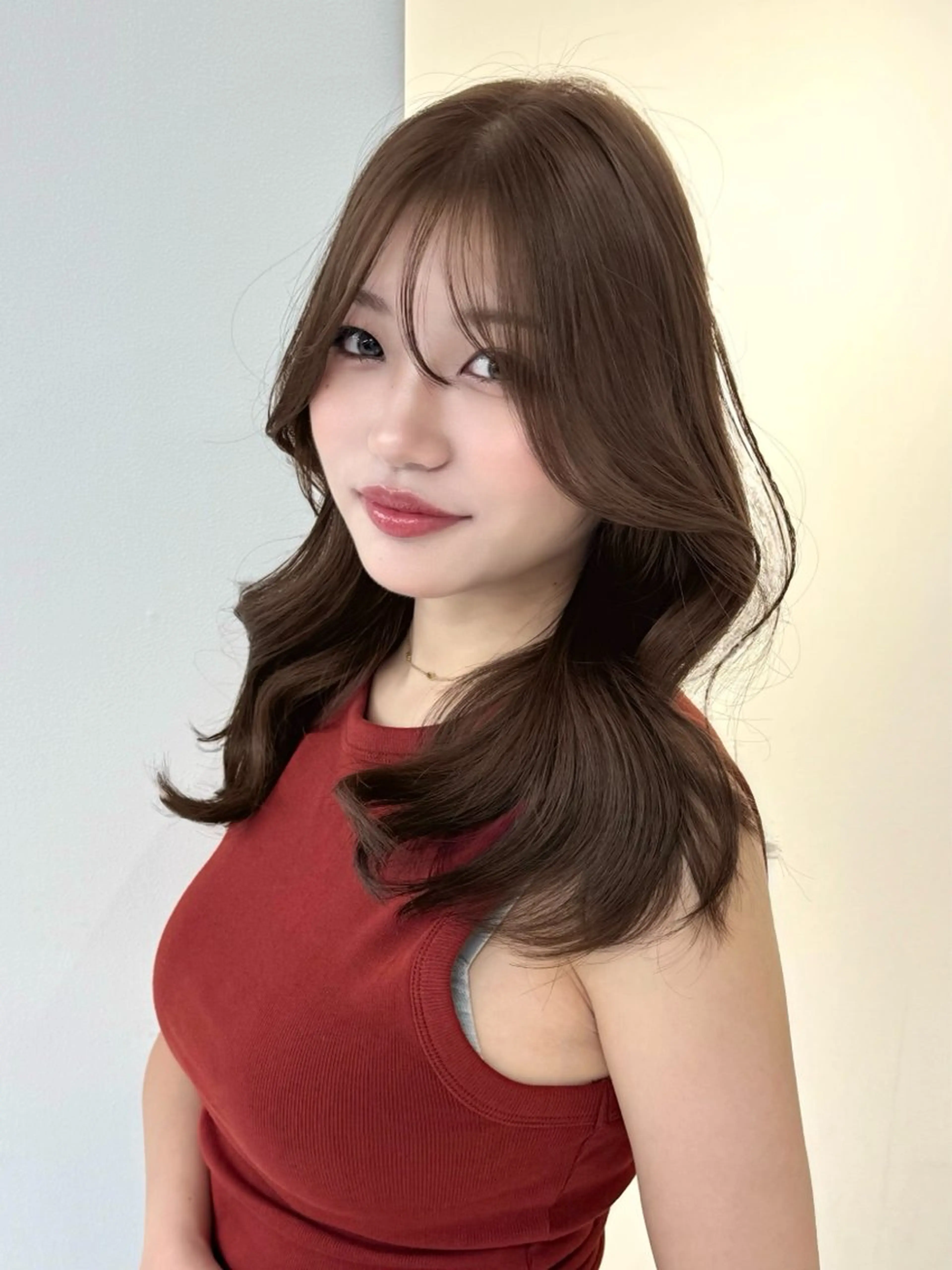 【当日限定1500円off】カット+艶カラー＋oggiotto1st＋ヘアセットの写真