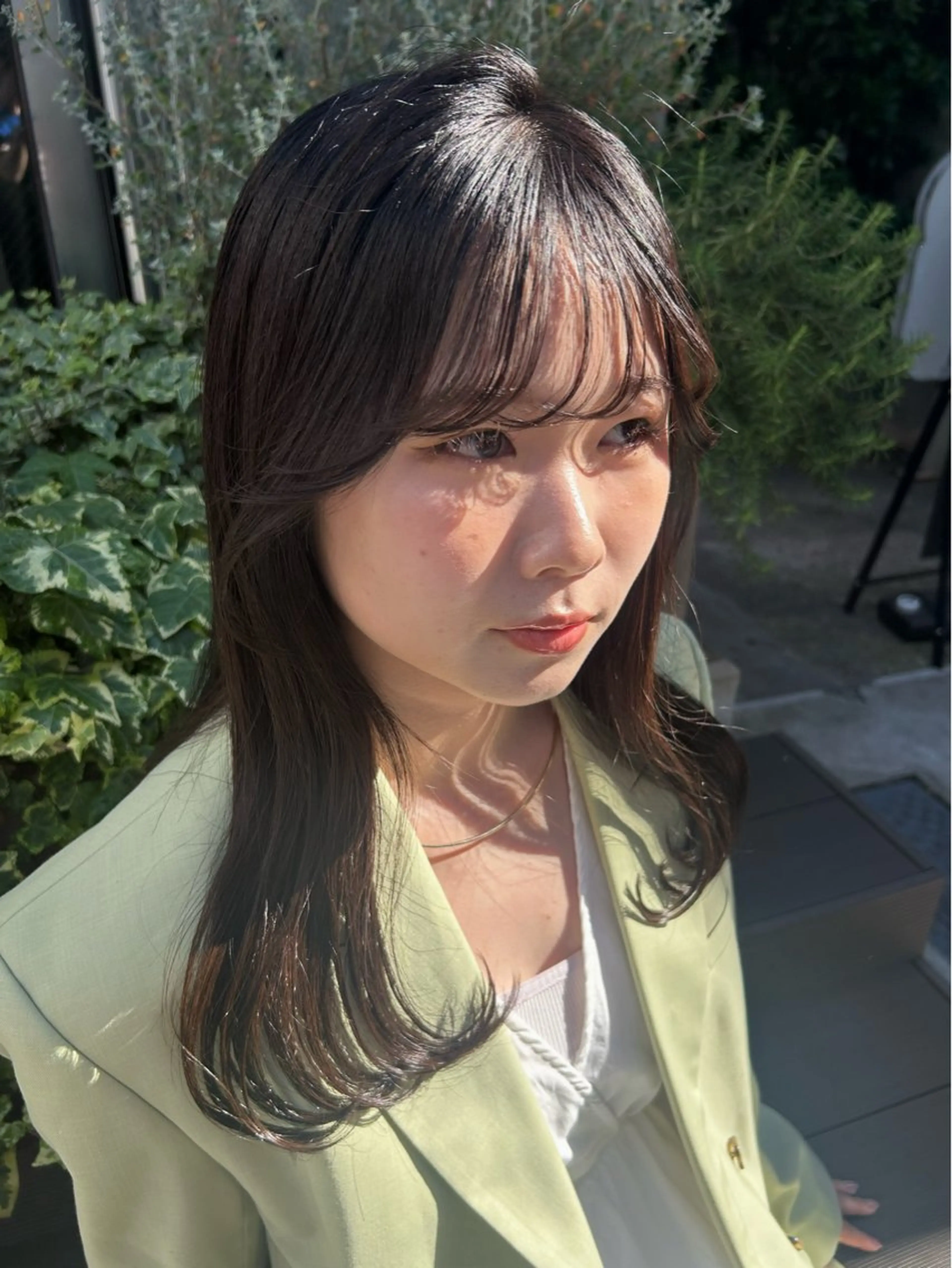 🉐⭐️10月限定⭐️顔周りカット➕透明感カラー➕選べるトリートメント🧴の写真