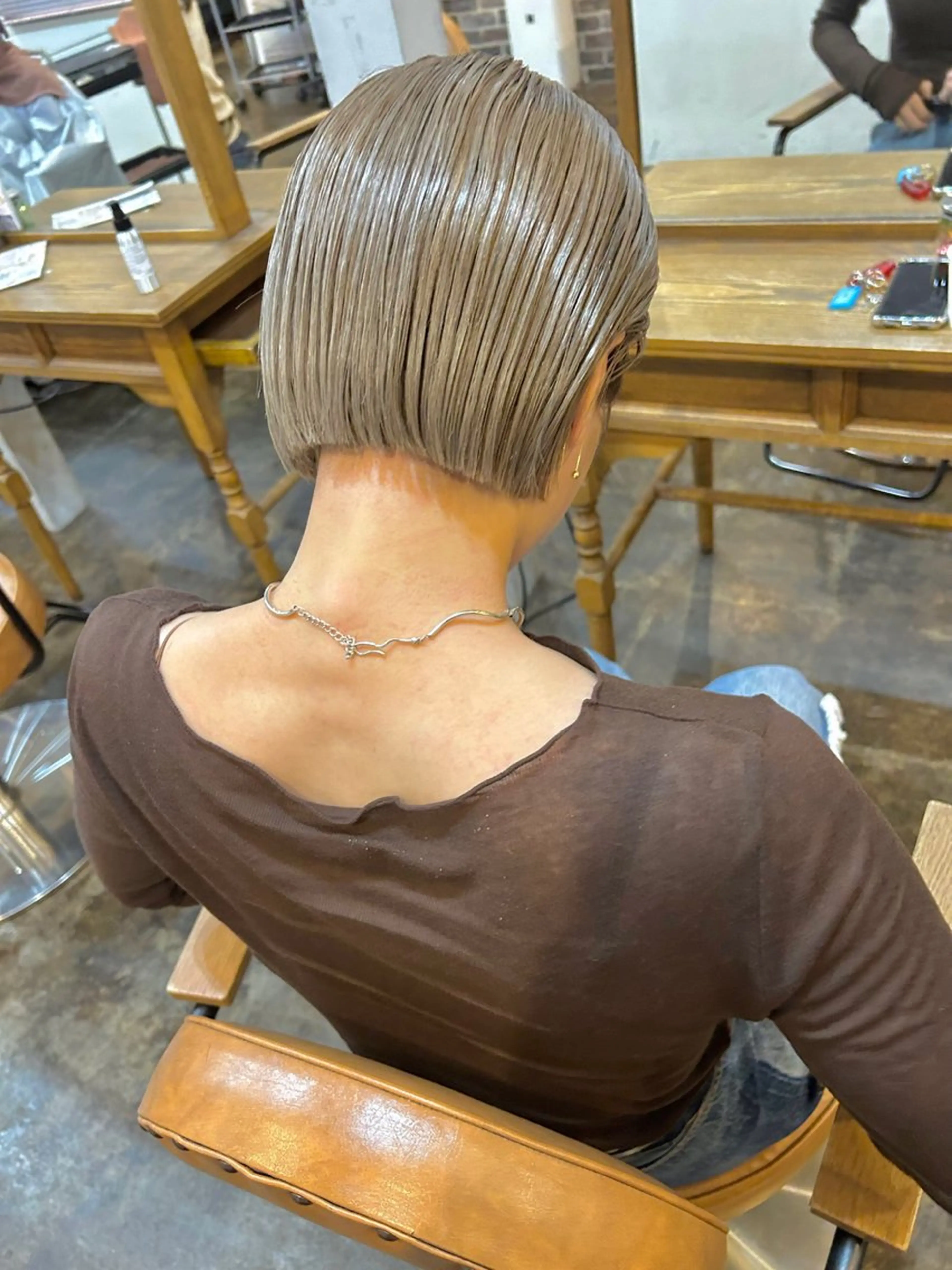ショート カラー カット ヘアカラー 西原 大智のヘアスタイル