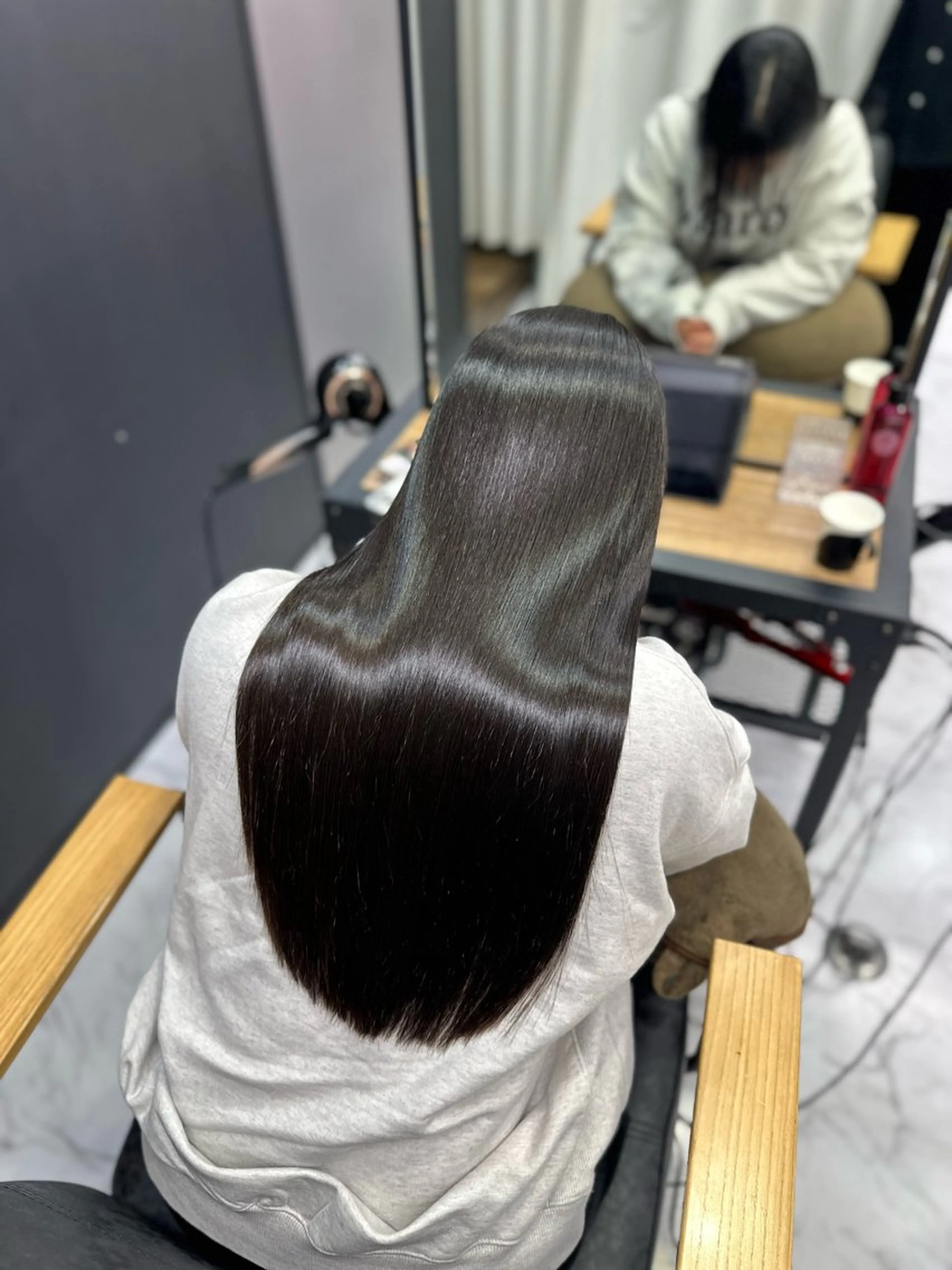 ロング 縮毛矯正 トリートメント RAF TOKYO 2nd所属・美髪矯正/髪質改善/ ヒロムのヘアスタイル