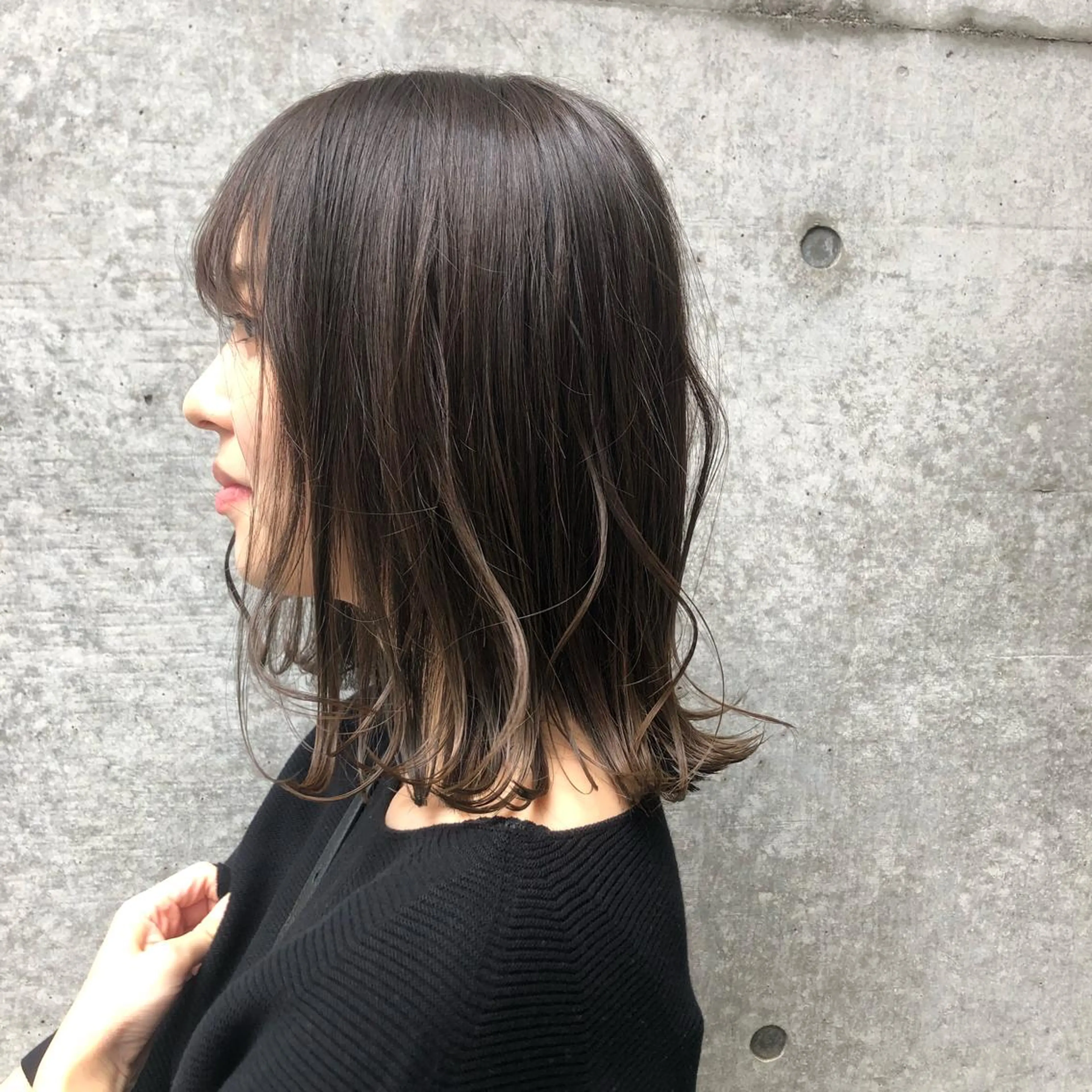 ミディアム メンズ特化美容師 ハスイルイのヘアスタイル