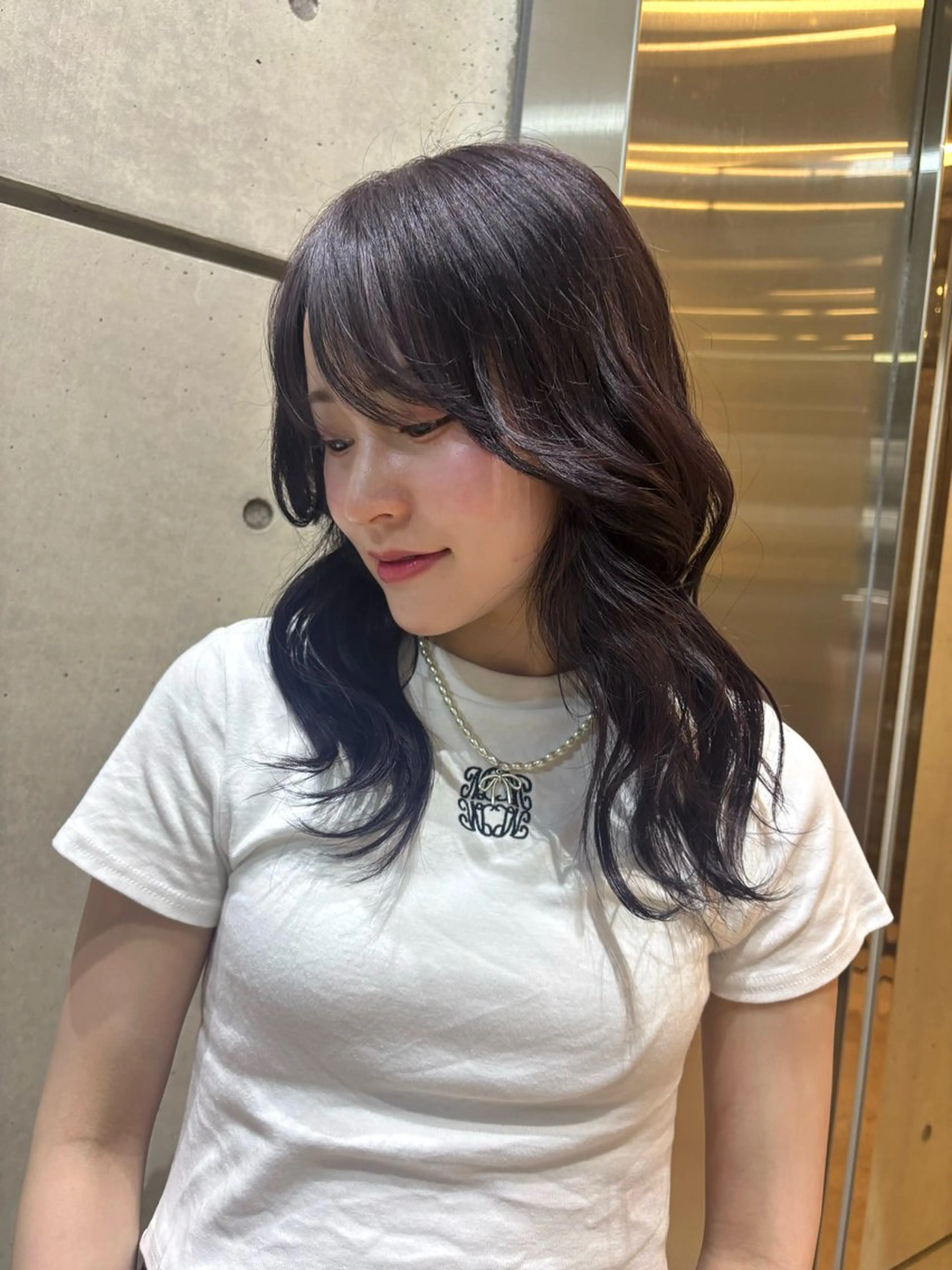 カラー ブリーチカラーモデル ダブルカラー✨ななほのヘアスタイル