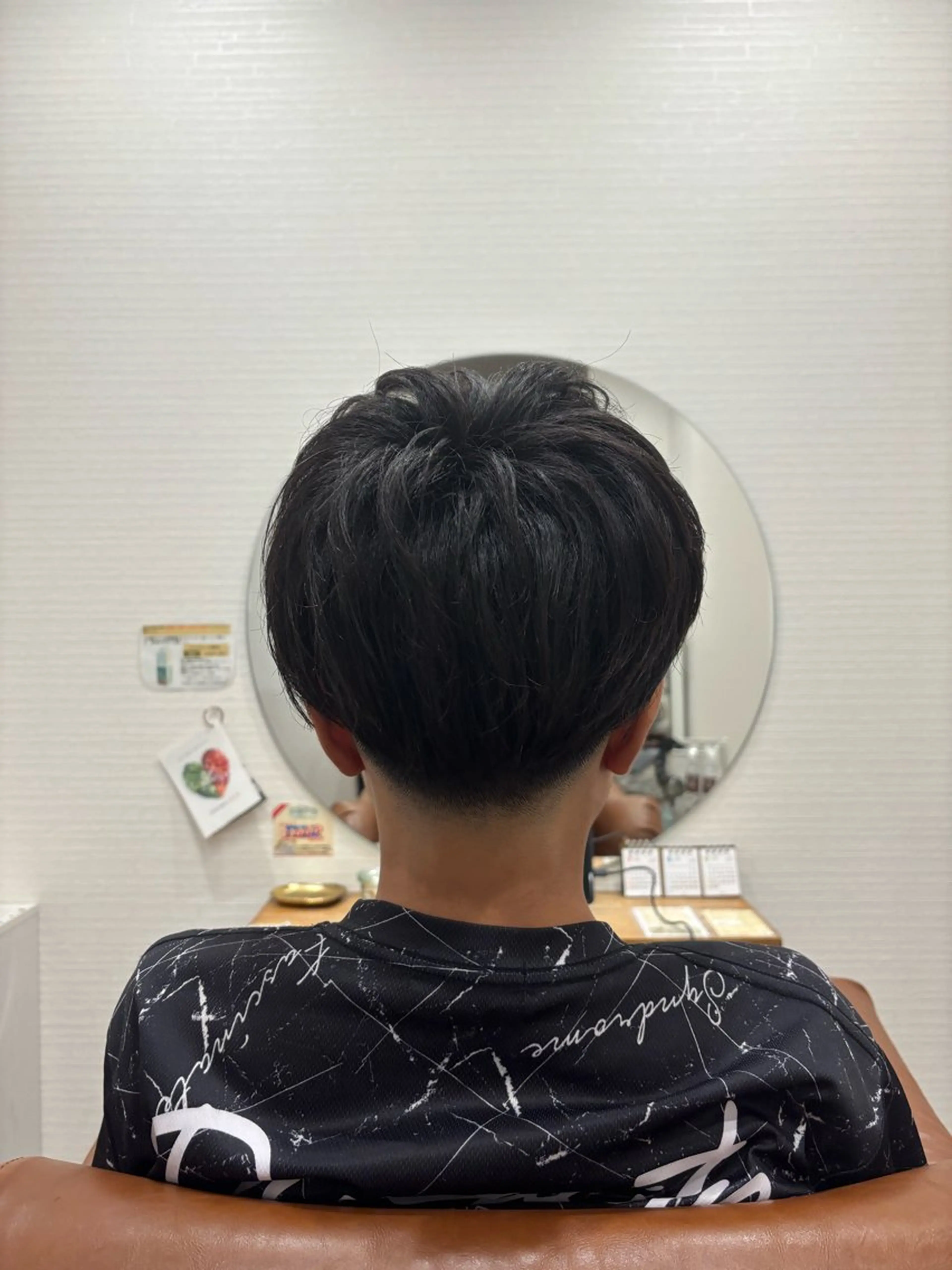 ショート カット 藤井 楓のヘアスタイル