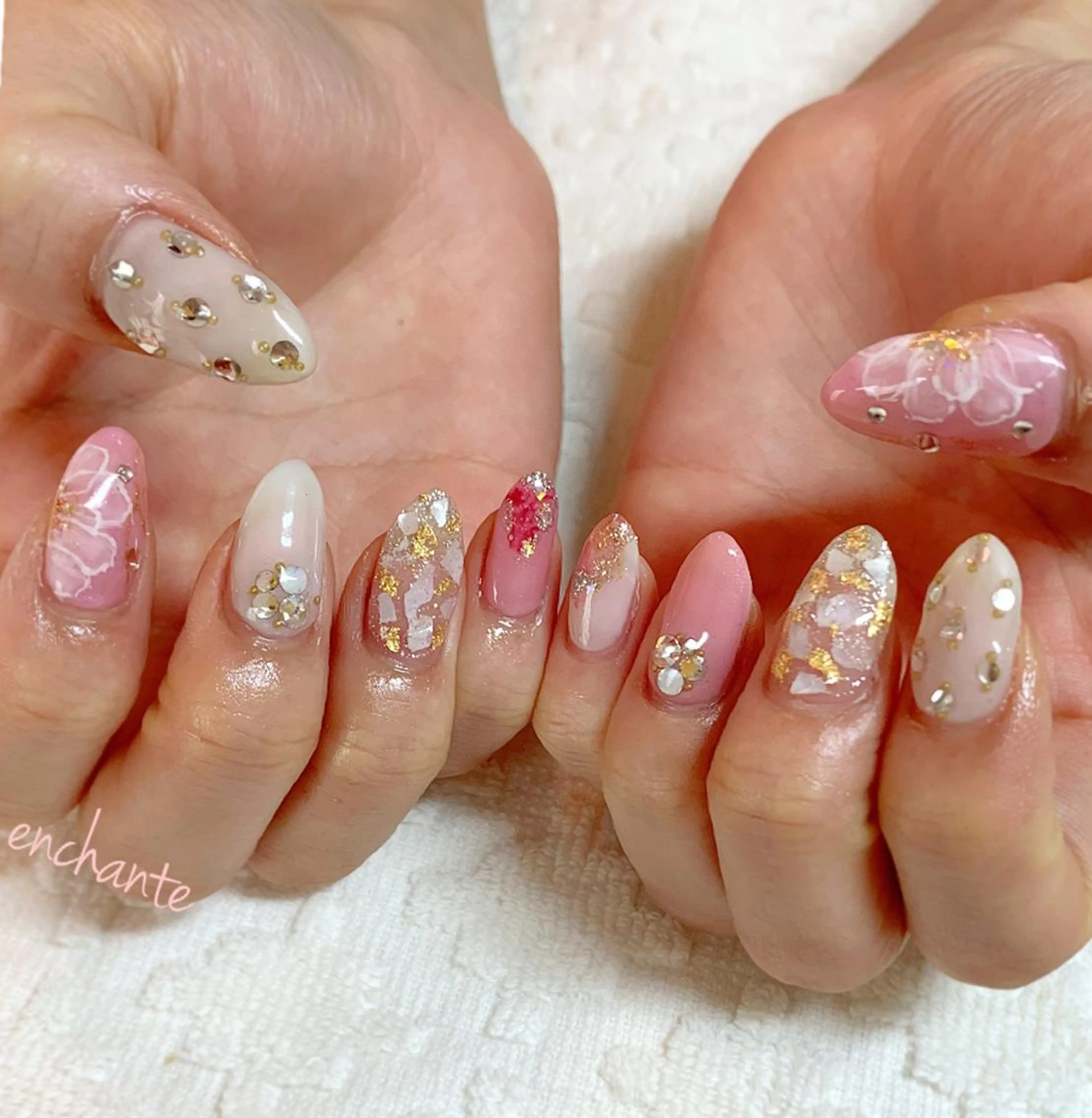 ネイル アンシャンテ所属・enchante 自由が丘のネイルデザイン