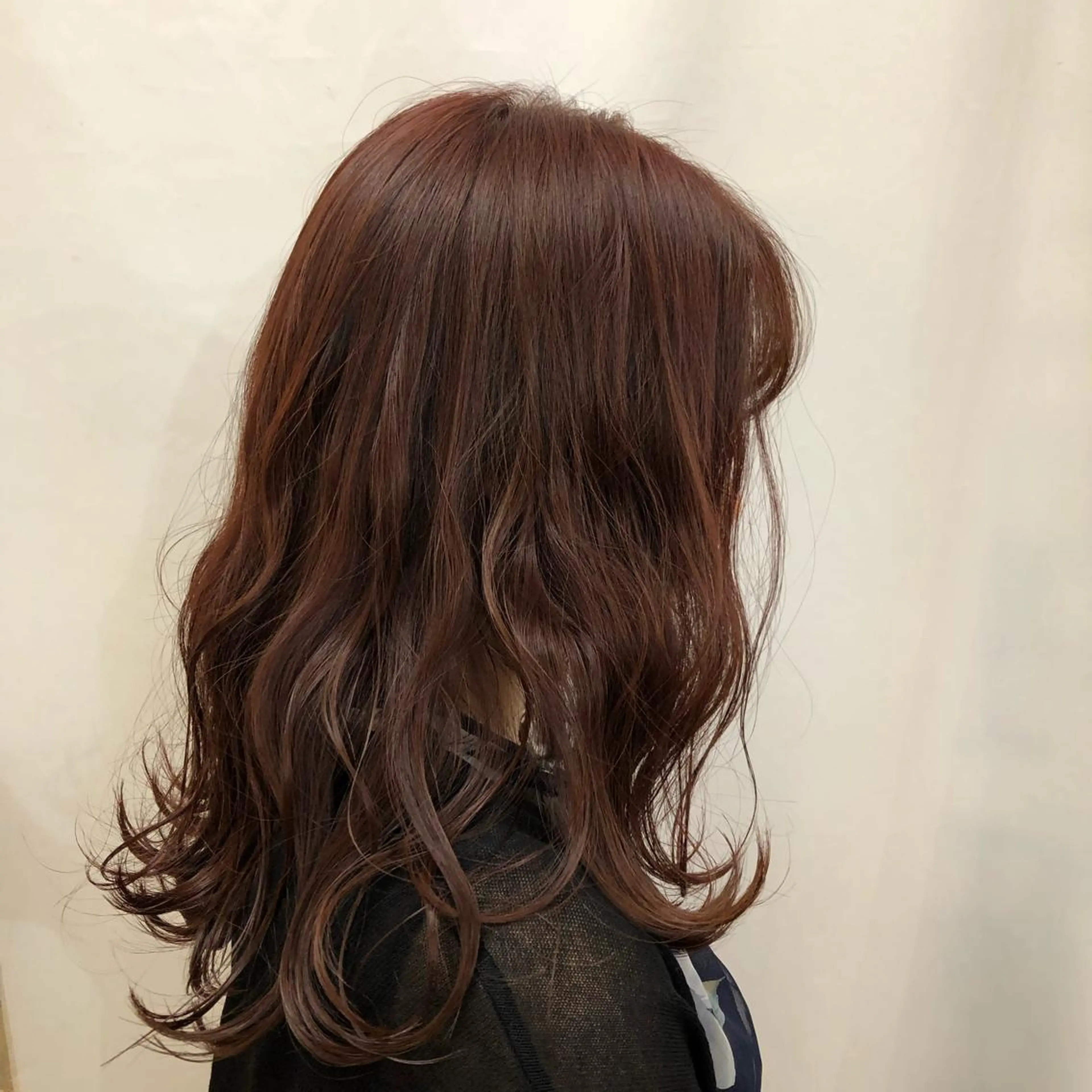 ロング カラー パーマ ヘアアレンジ entality所属・暖色ボブ 🍊rikakoのヘアスタイル