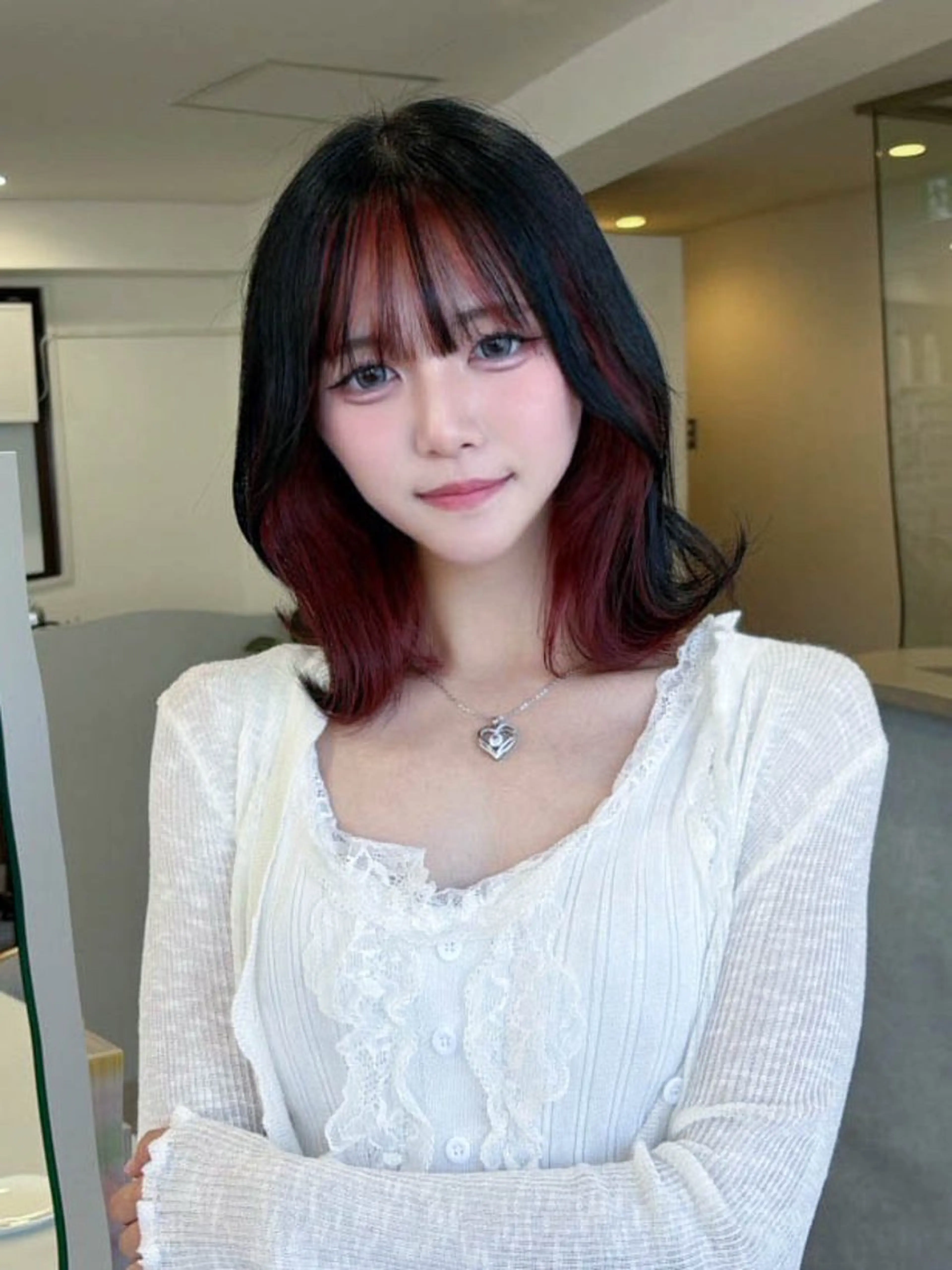 ミディアム Elsa エルサのヘアスタイル