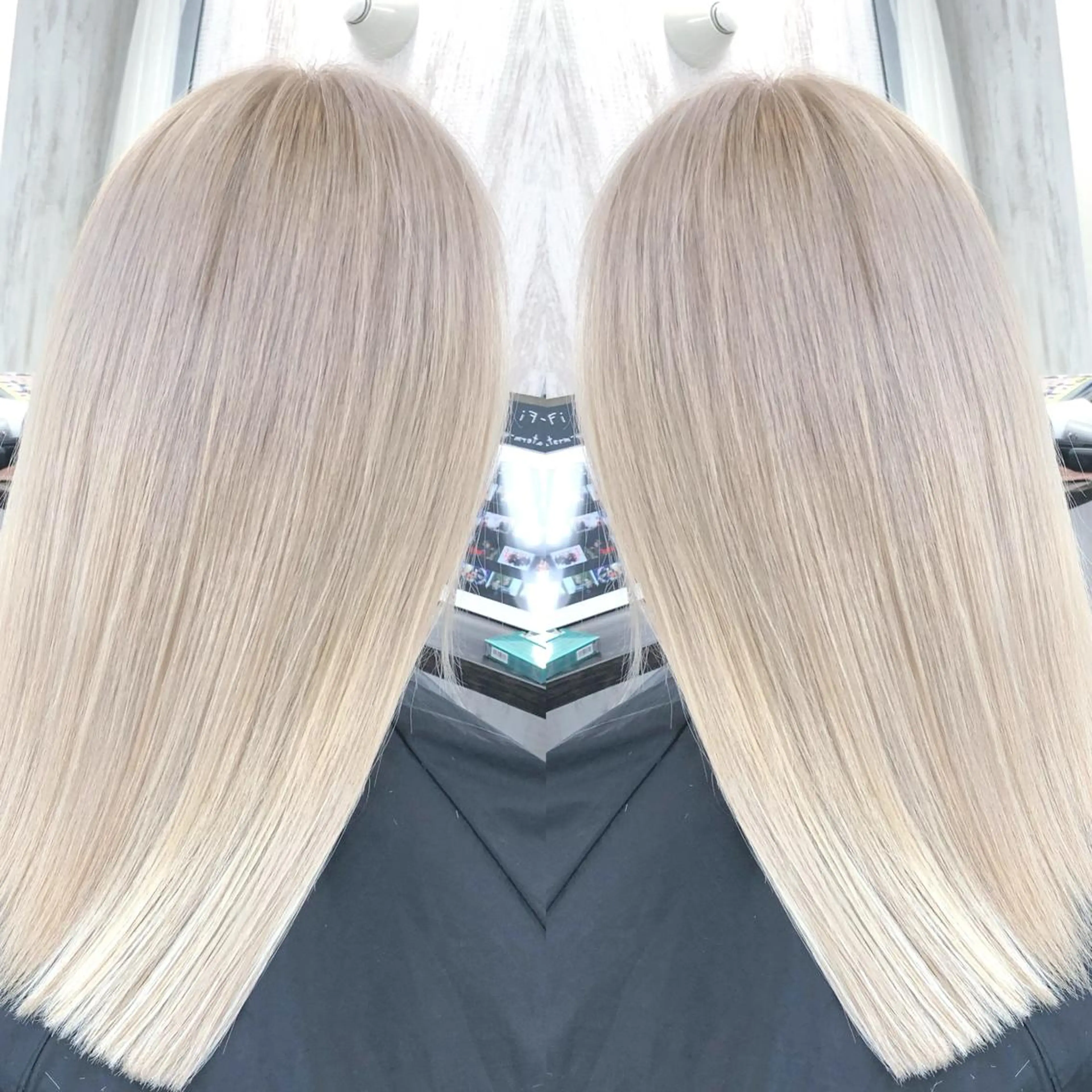 セミロング カラー プライベートサロン LyoN/RYOTAのヘアスタイル