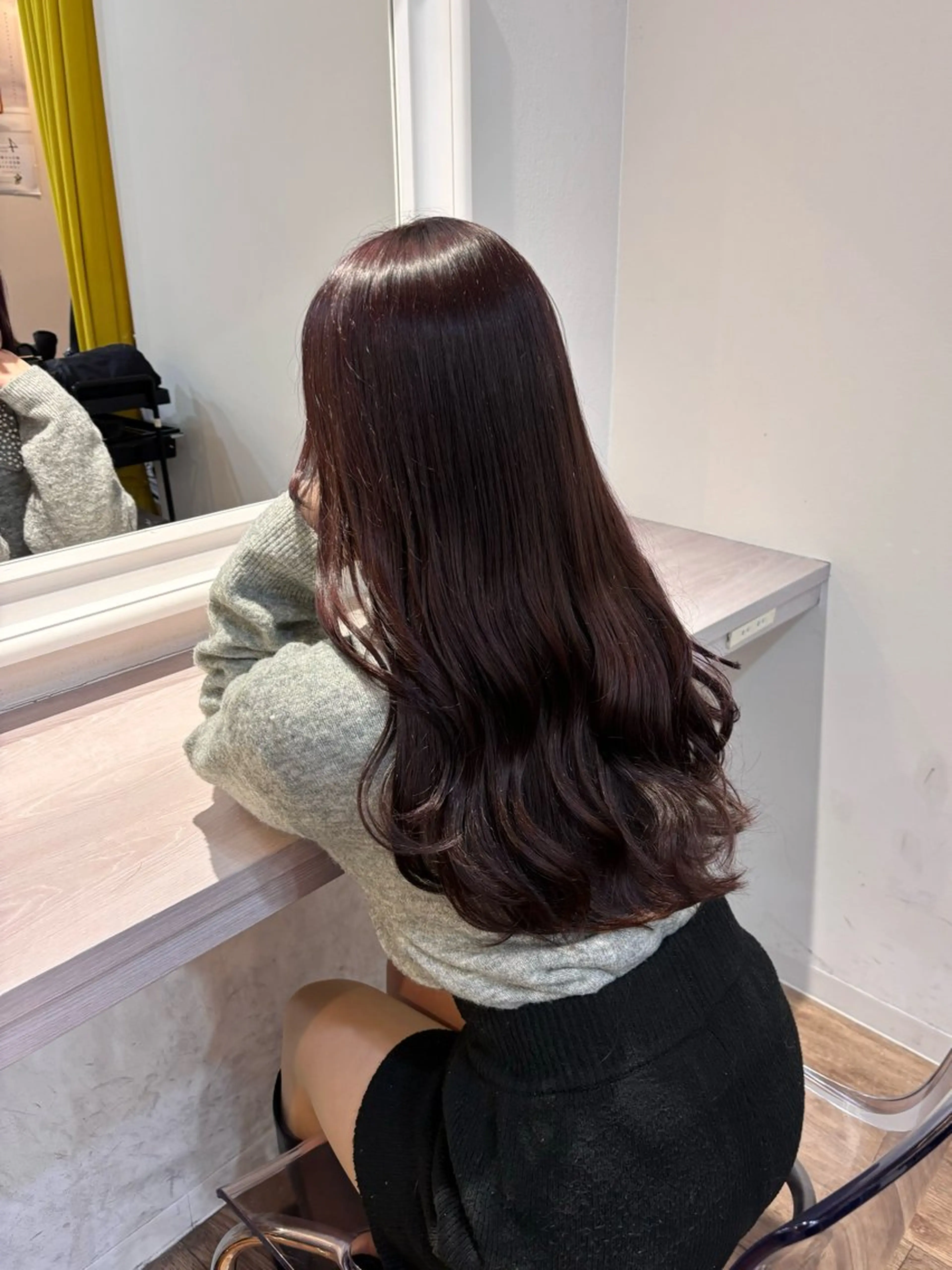 ロング カラー HONOKA/ ブリーチ無し艶カラーのヘアスタイル
