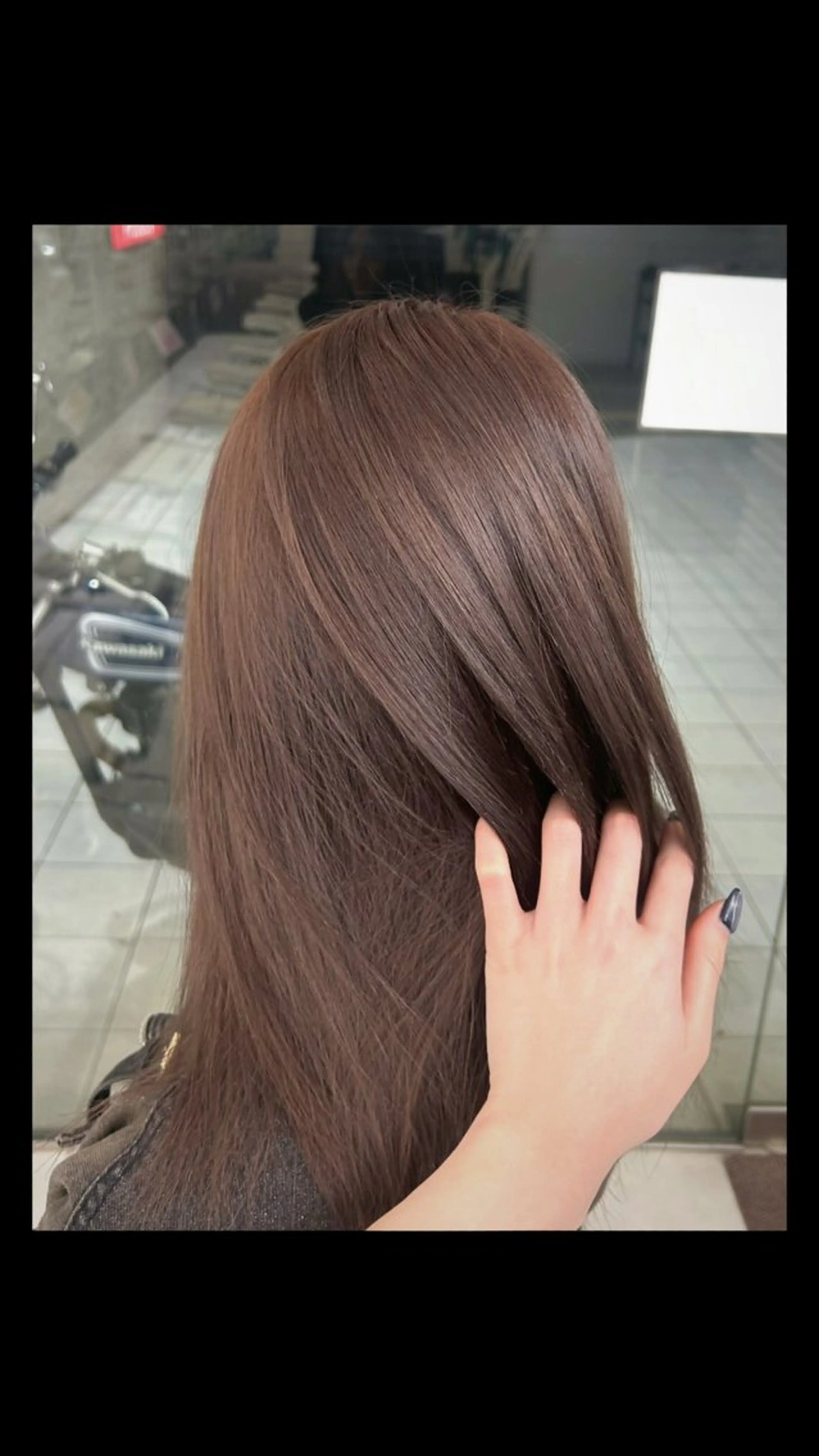 セミロング カラー ヘアカラー レイヤーカット/ボブ 🪐花木 香菜のヘアスタイル