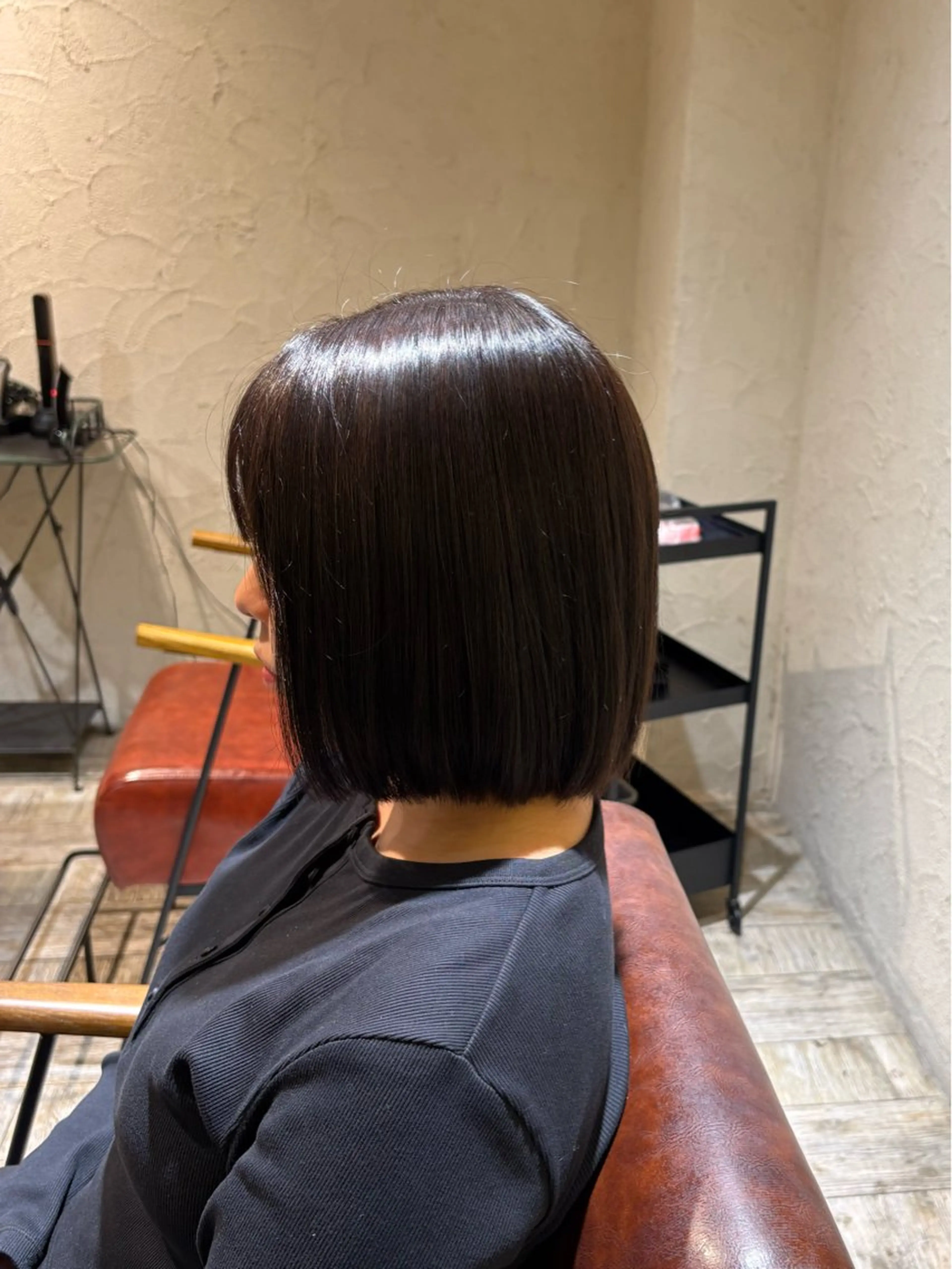 Bob cut + Aujua treatment 🧴の写真