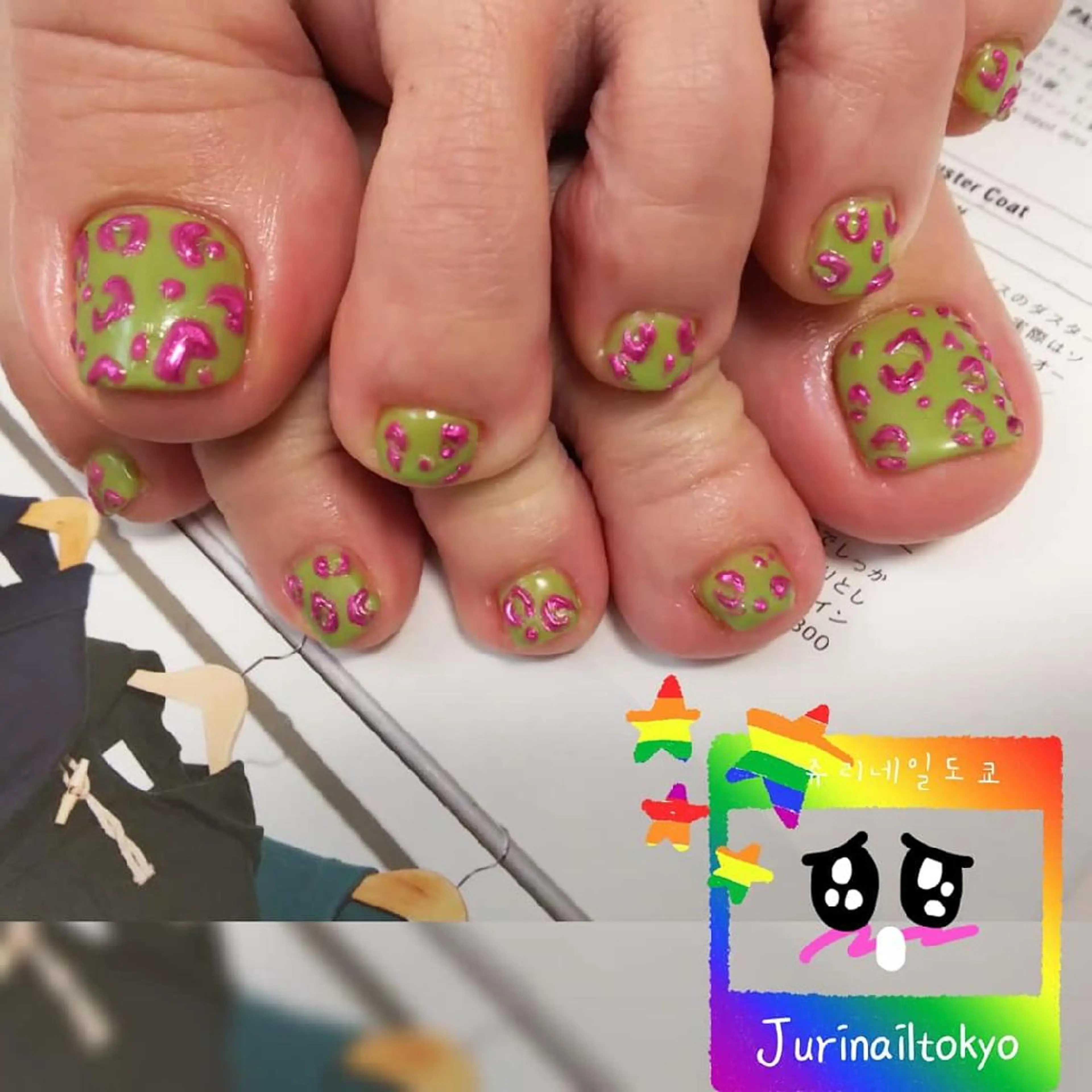 ネイル フットネイル jurinailtokyo所属・jurinail tokyoのネイルデザイン