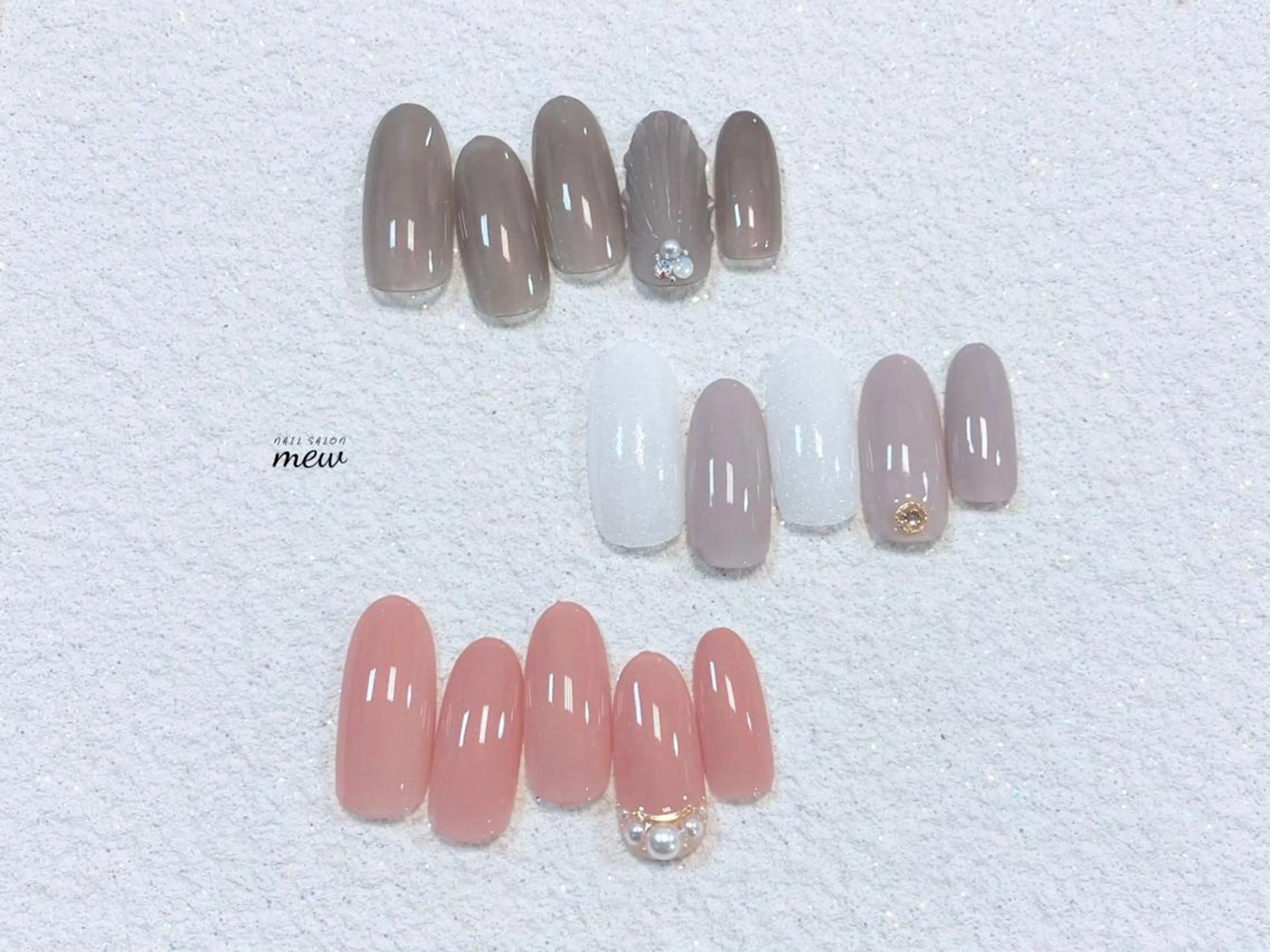ネイル ハンドネイル Nail salon mewのネイルデザイン