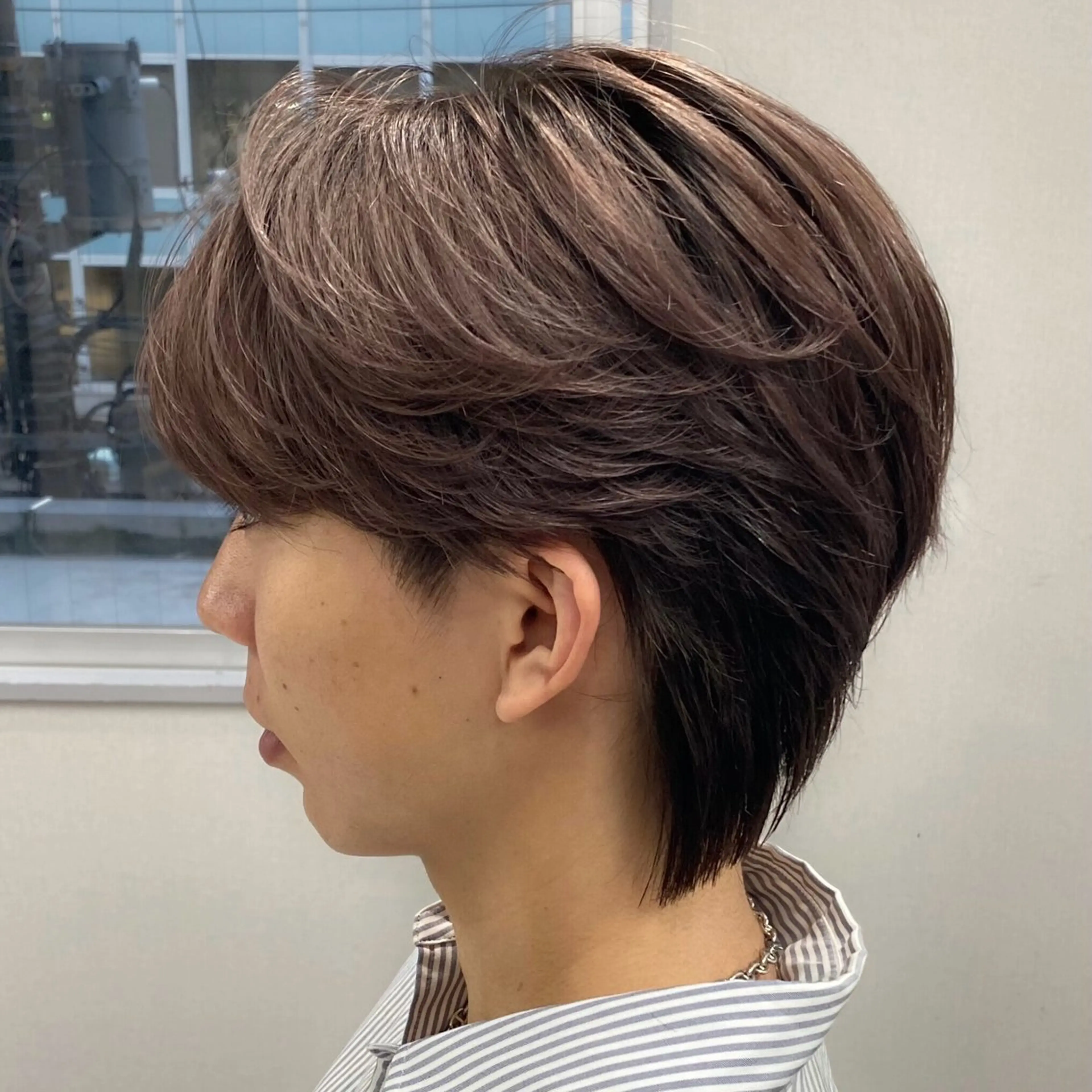 ✂️平日クーポン✂️メンズ毛流れセンターパートカットの写真