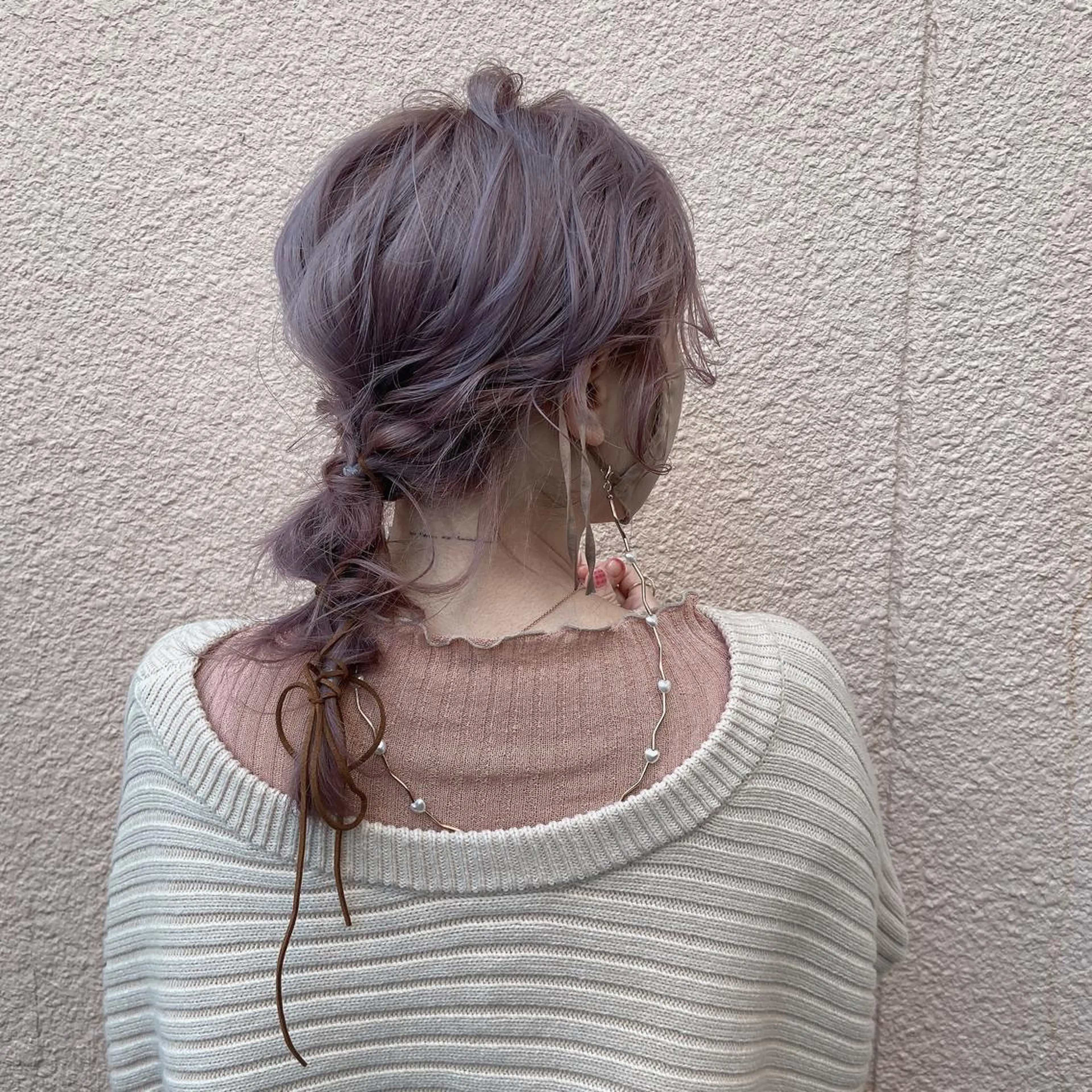 ロング カラー ヘアアレンジ ヘアセット Mirai 🧸のヘアスタイル