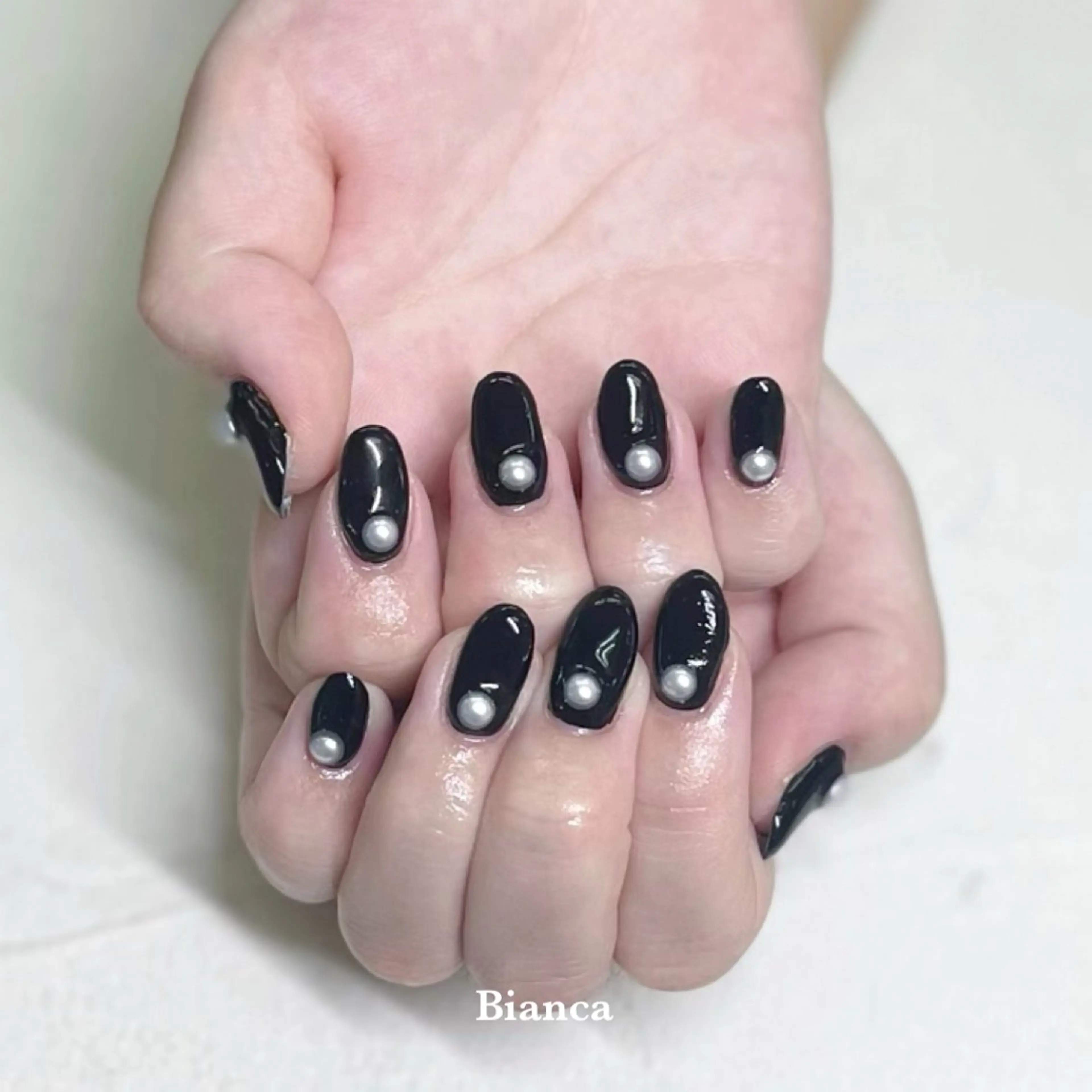 ネイル ハンドネイル Bianca♡ TAKANASHIのネイルデザイン