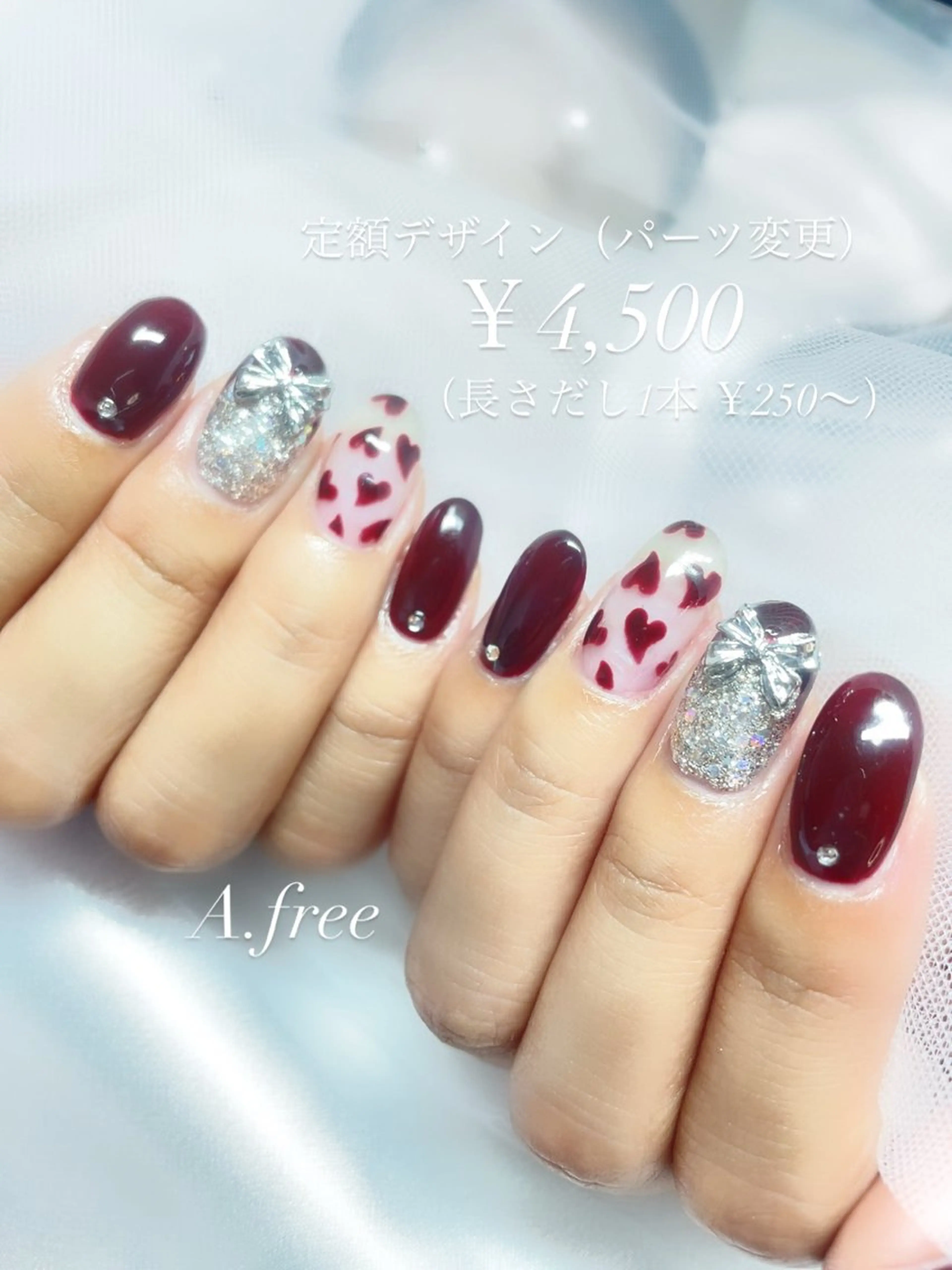 ネイル ジェルネイル ハンドネイル A.free✧*｡ アレルギー対応✧*｡のネイルデザイン