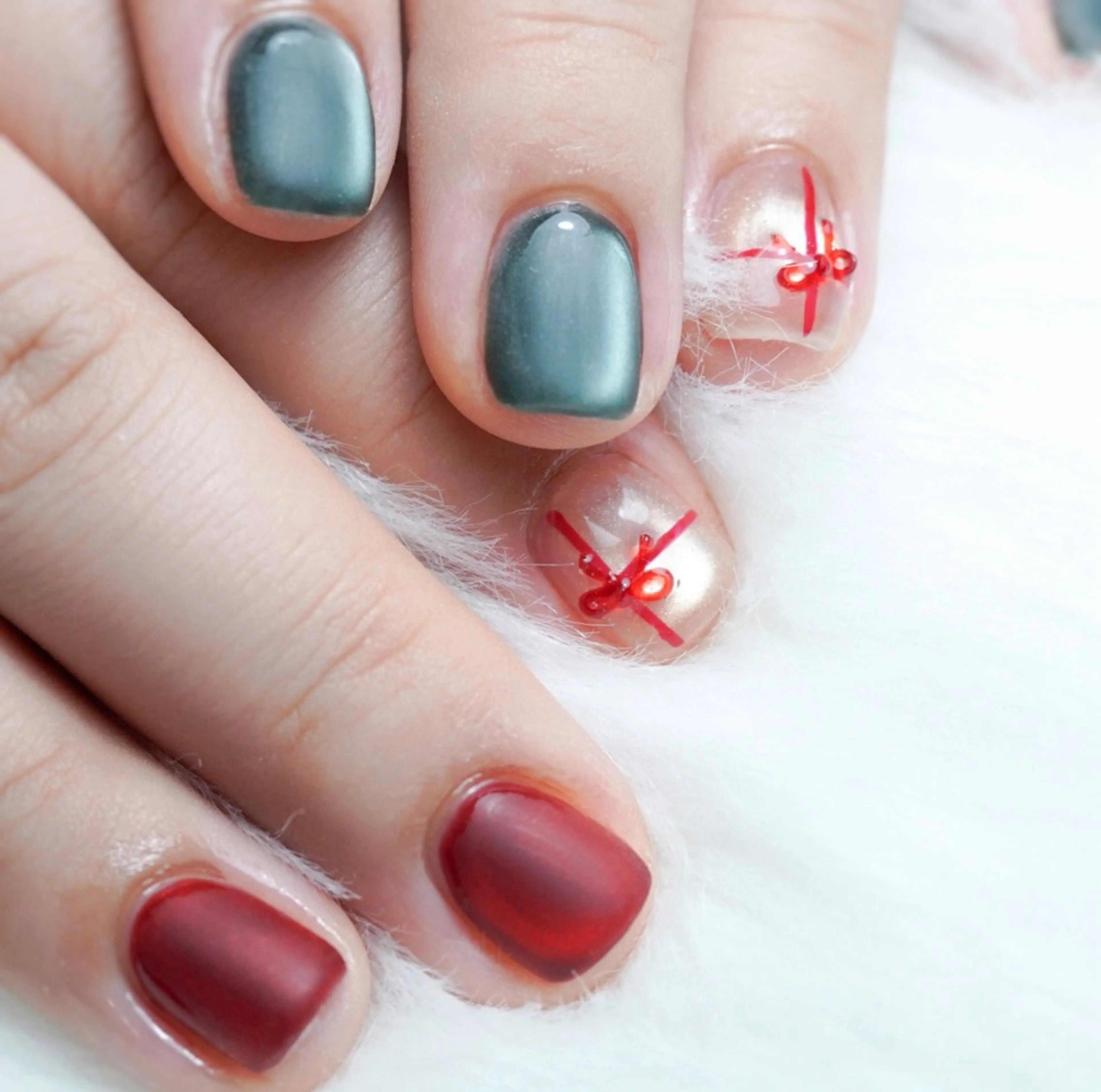 ショート ハンドネイル Re nail所属・Re nailのネイルデザイン