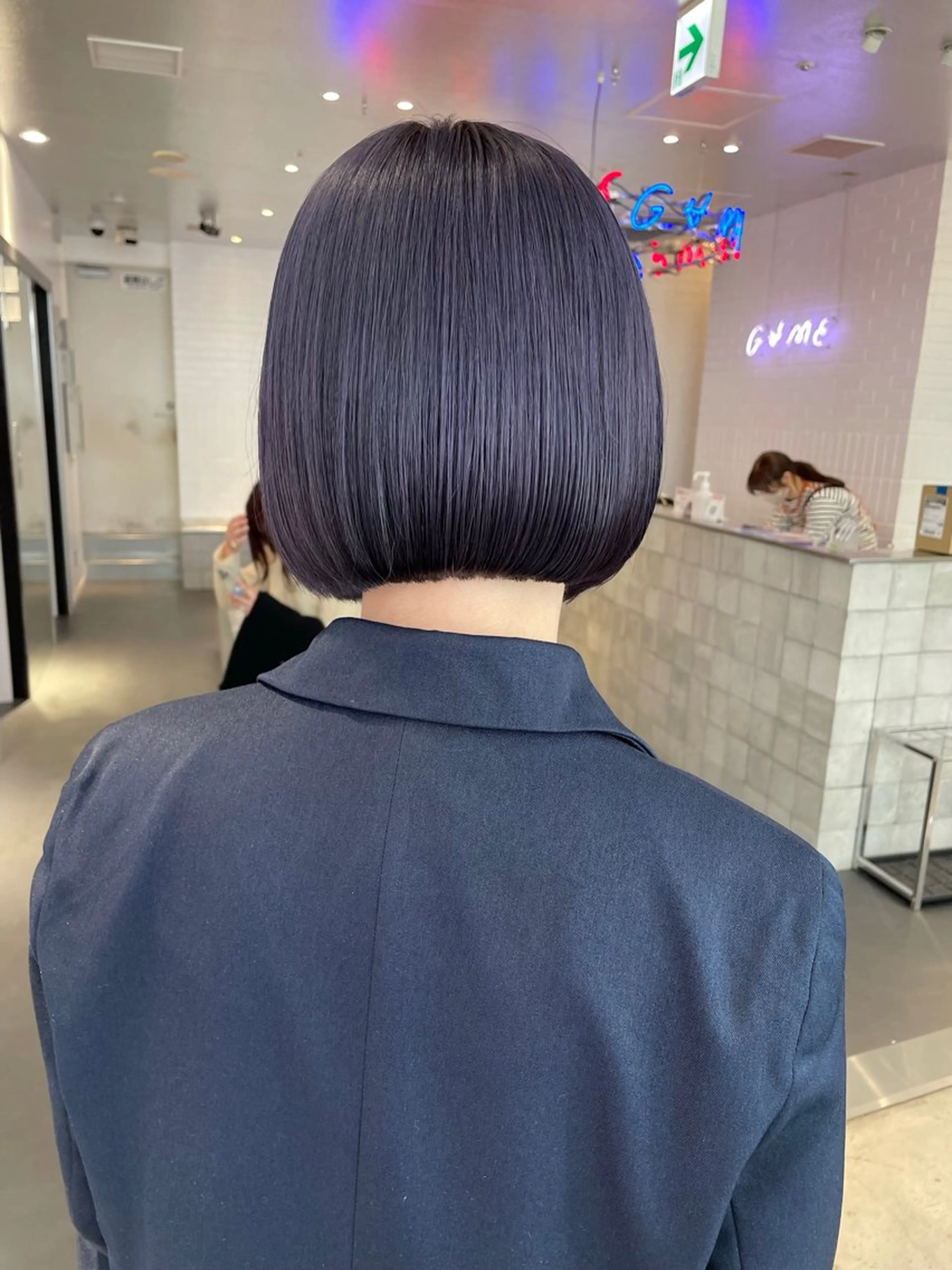 ショート カラー ヘアカラー 🦄垢抜けボブ特化× 暖色カラー未来🦄のヘアスタイル
