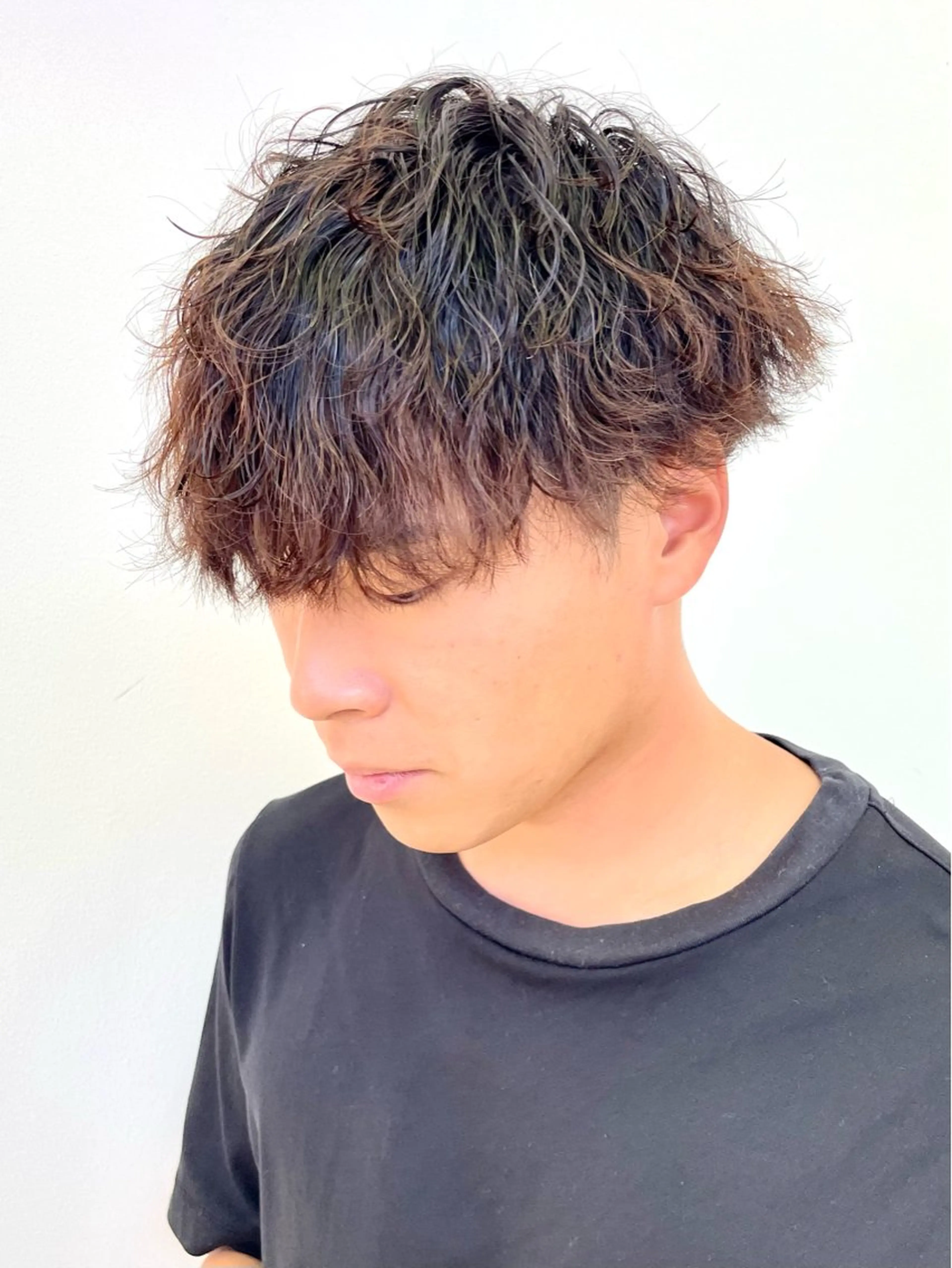 パーマ メンズ 長嶺花音 （のんのん）☽⑅ ˖のヘアスタイル