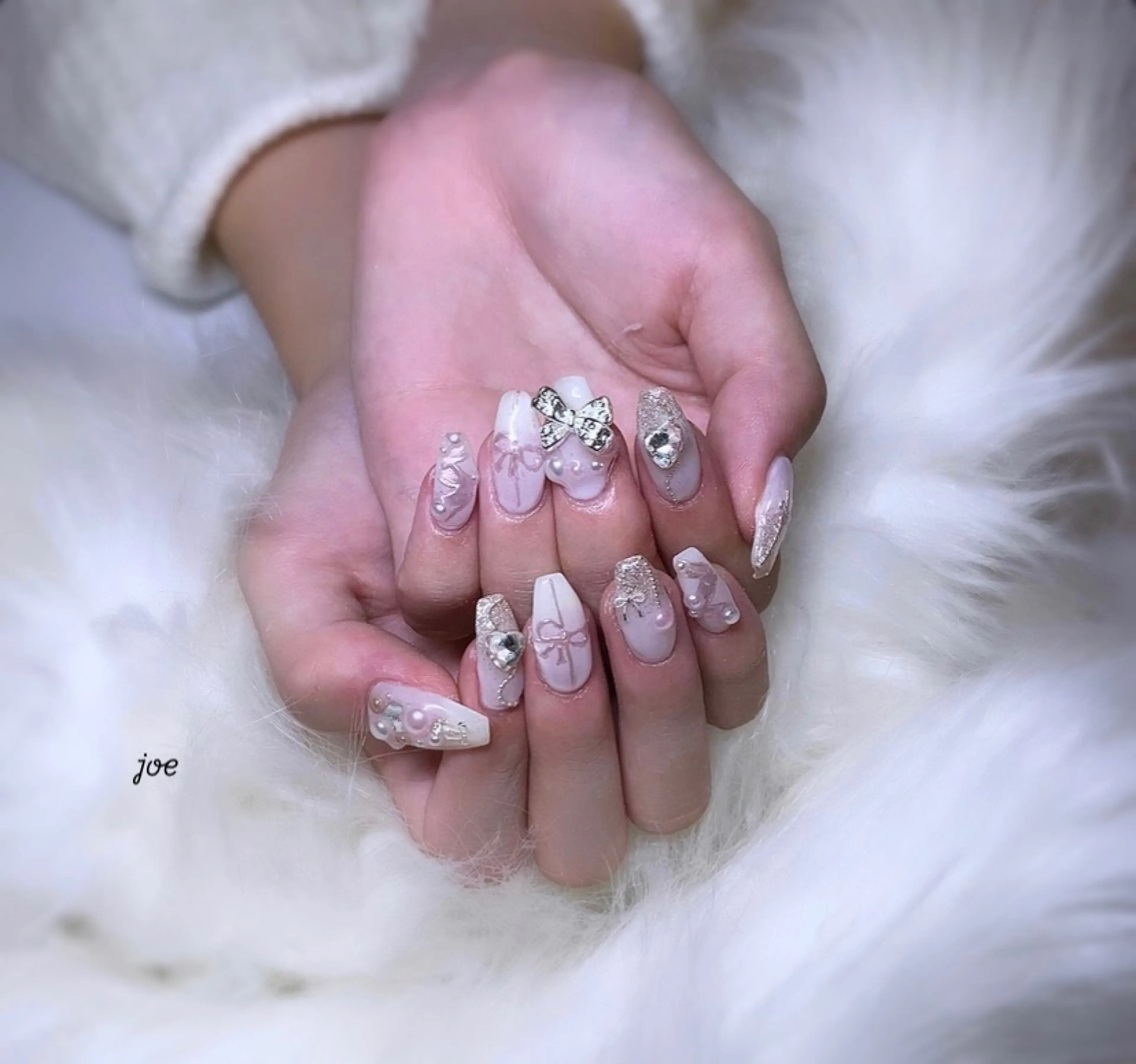 ネイル 冬ネイル クリスマス EstheSalon J.o.e /石堂のネイルデザイン