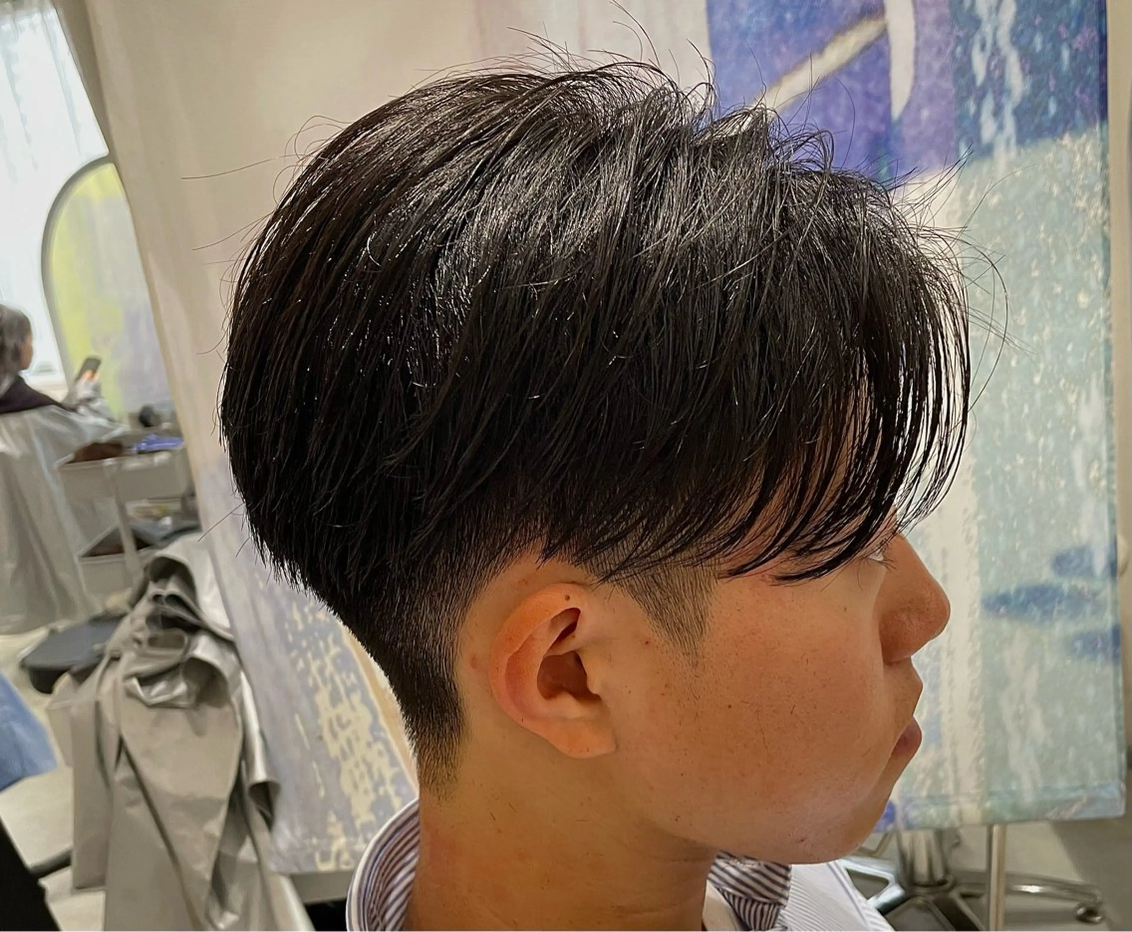 メンズ カット INCE  HAIR 梅田　長町　至のヘアスタイル