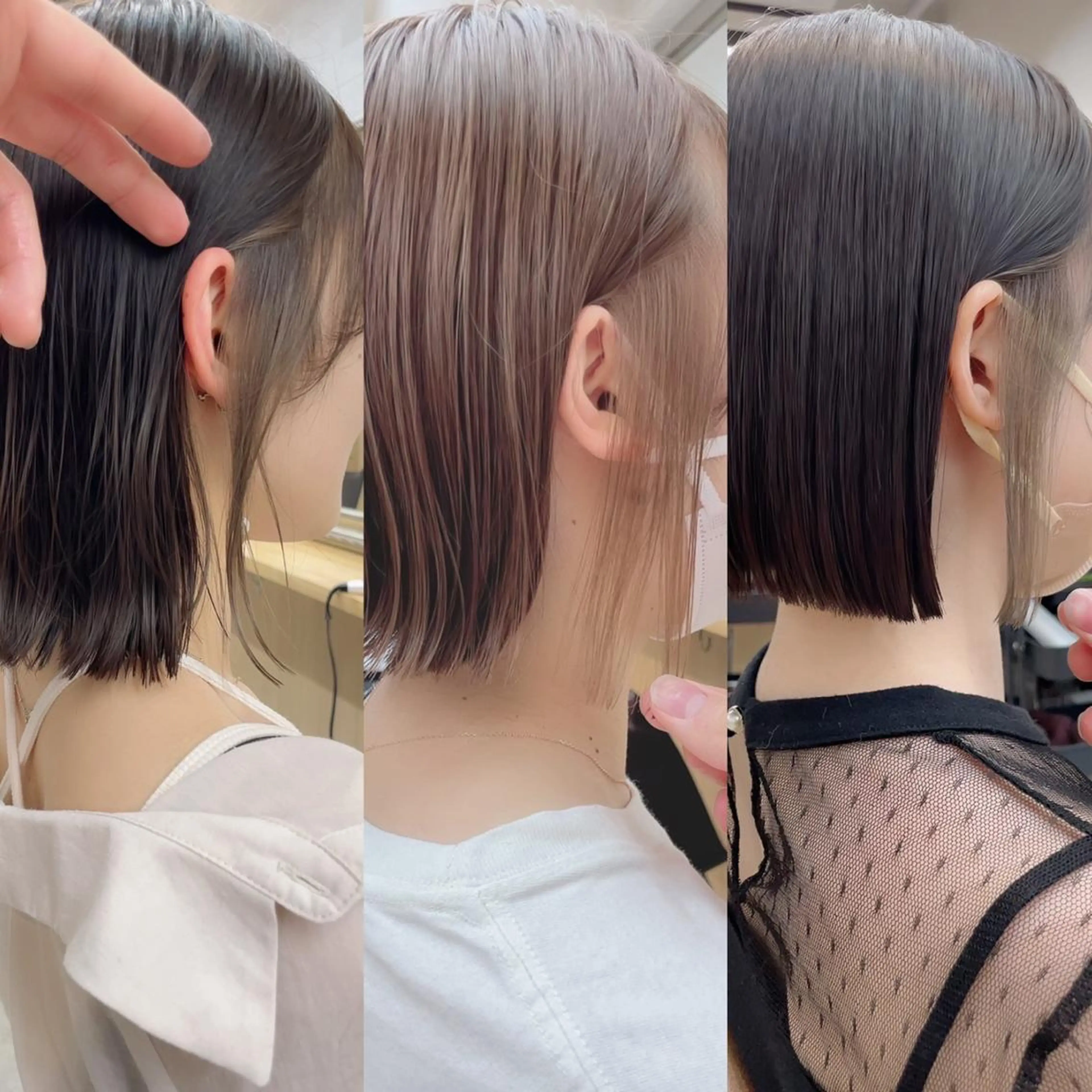 カラー 期間限定 カット　りょうのヘアスタイル