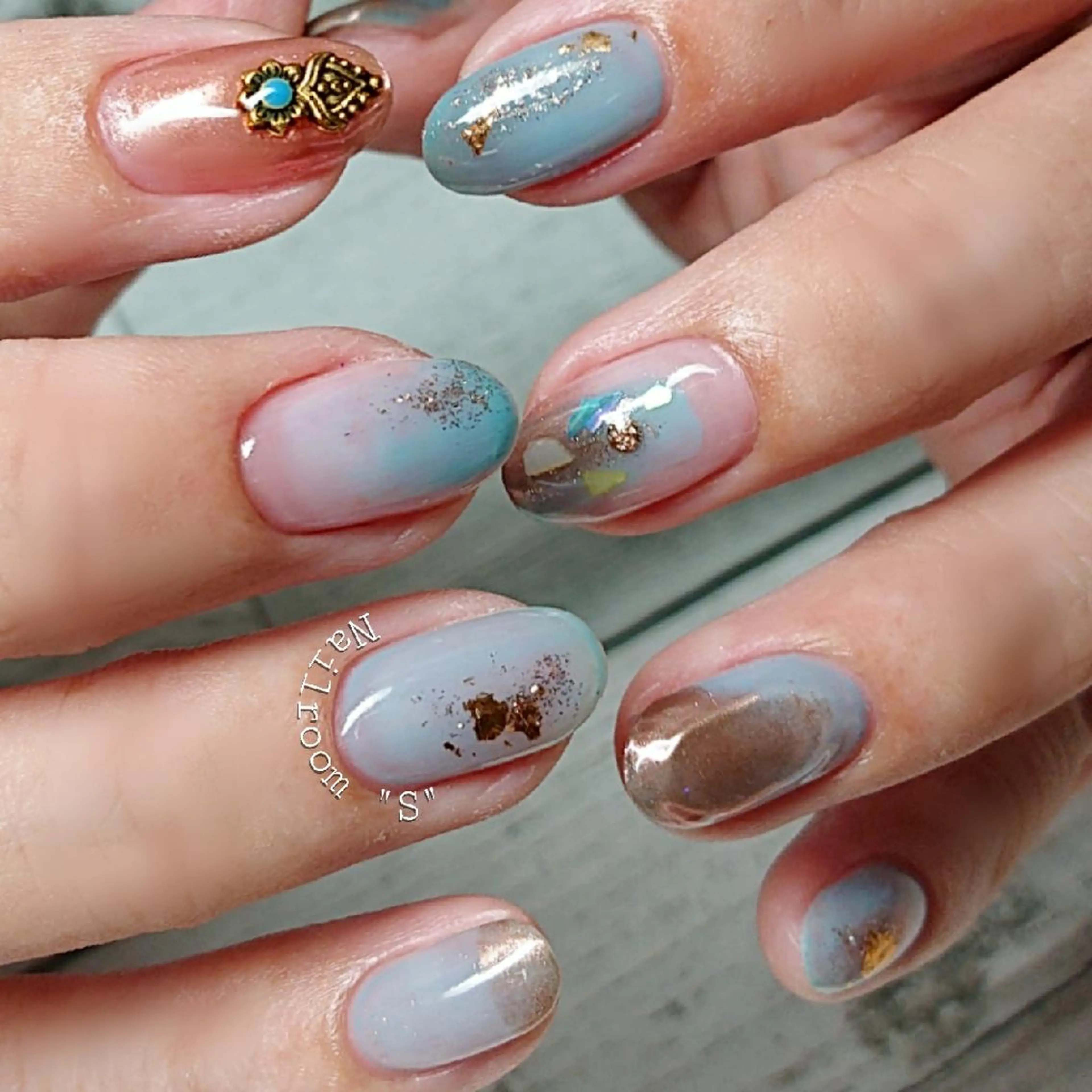 ネイル ニュアンスネイル ハンドネイル ハンドケア Nail room  "S"  SAKAIのネイルデザイン