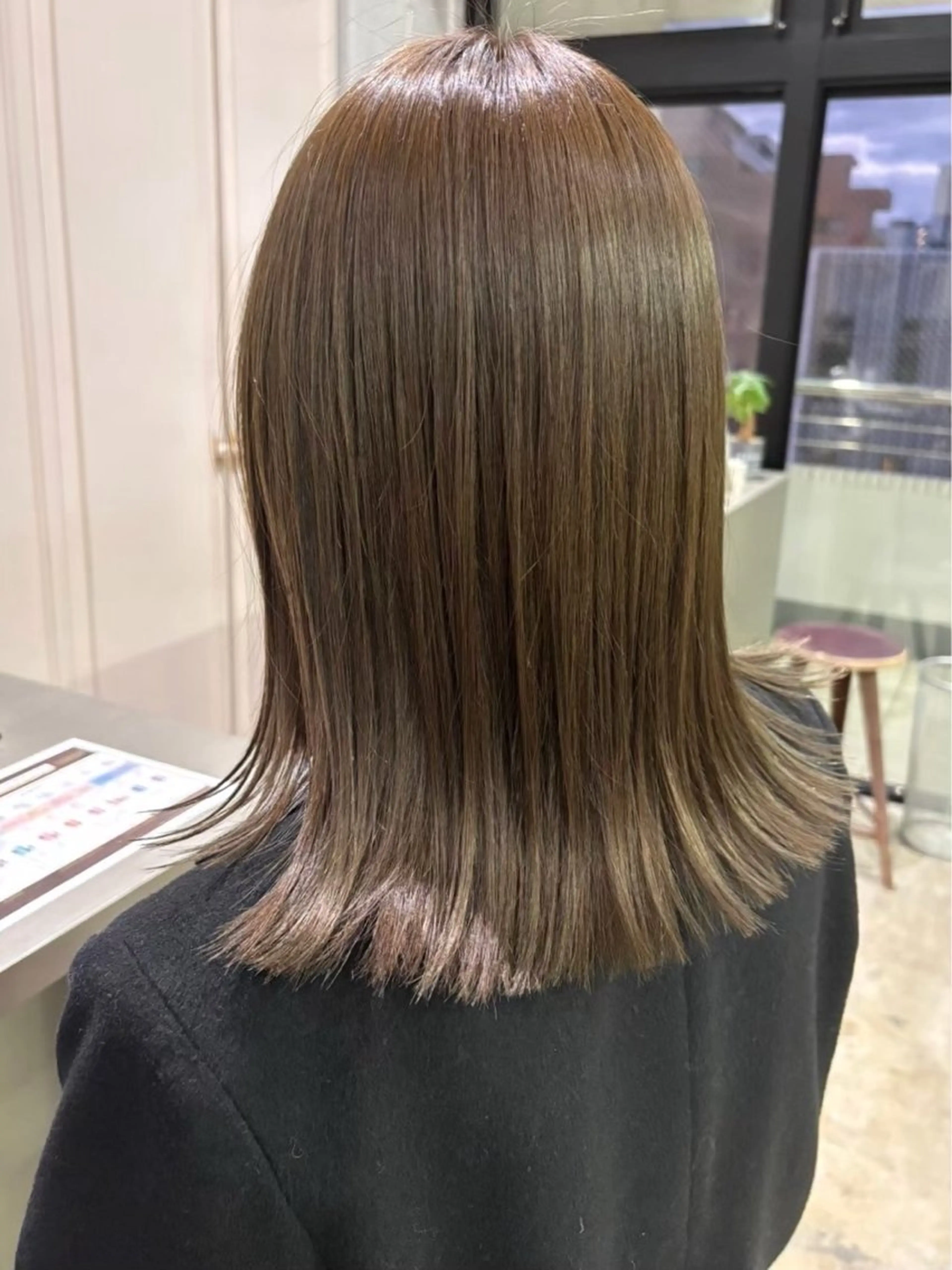 ミディアム カラー SEPT.所属・キラ/ ブリーチモデル募集中のヘアスタイル