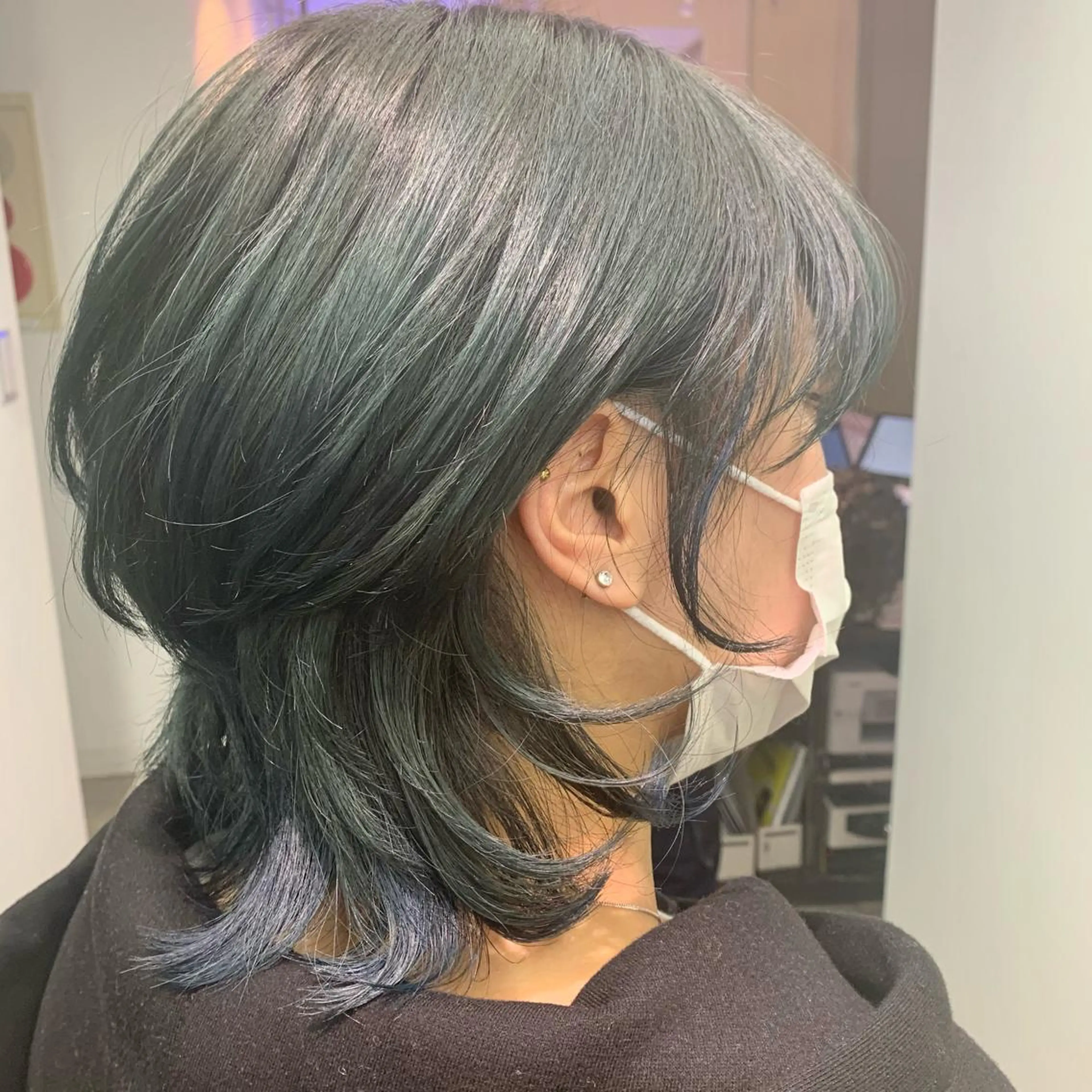 ショート 韓国🤍ワンホンヘア みかん🇨🇳のヘアスタイル