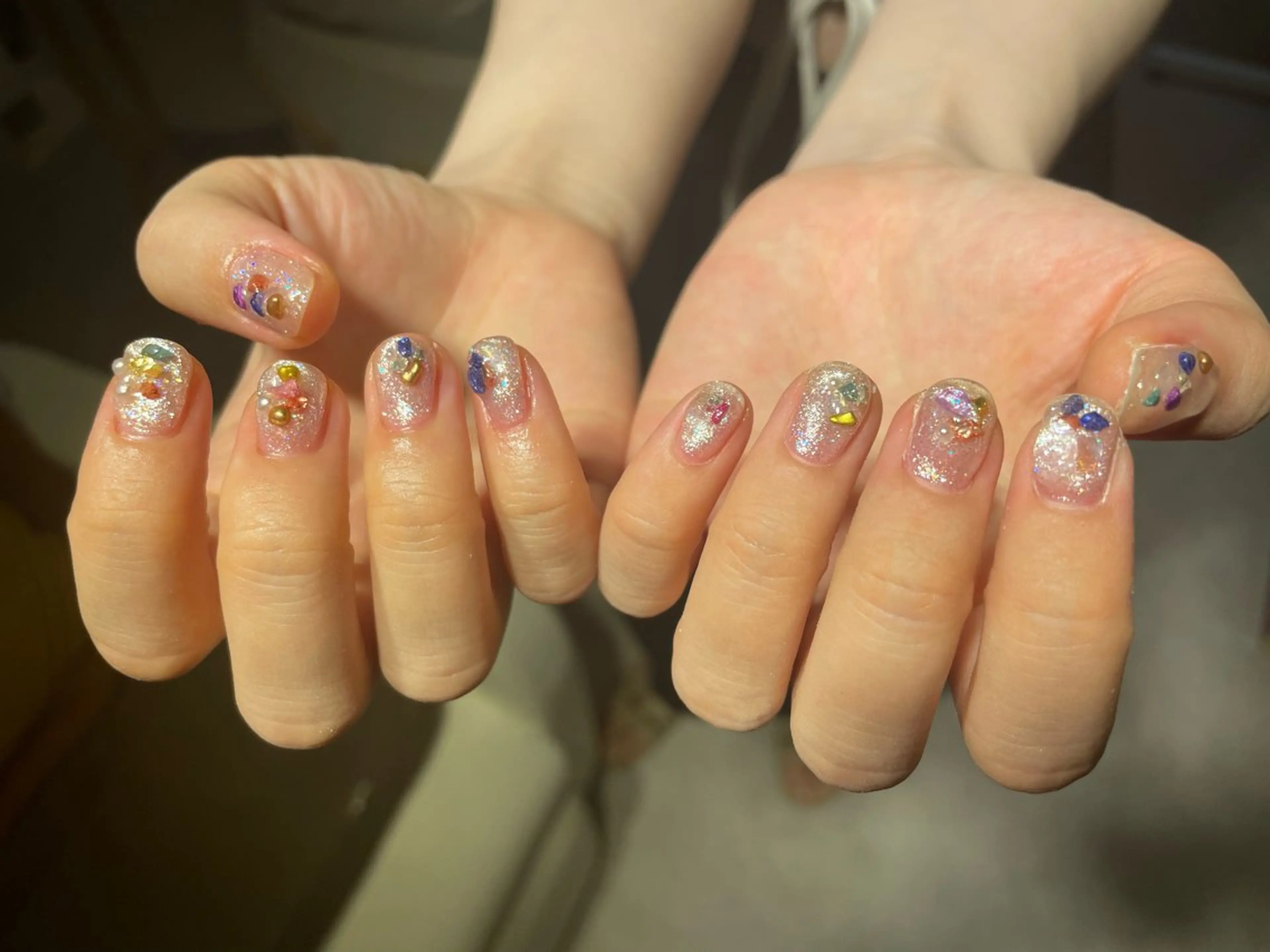 ネイル クリアネイル 長さ出し フットネイル フレンチネイル 氷ネイル・うるうるネイル ハンドネイル Moana Nail 長さだし専門店のネイルデザイン