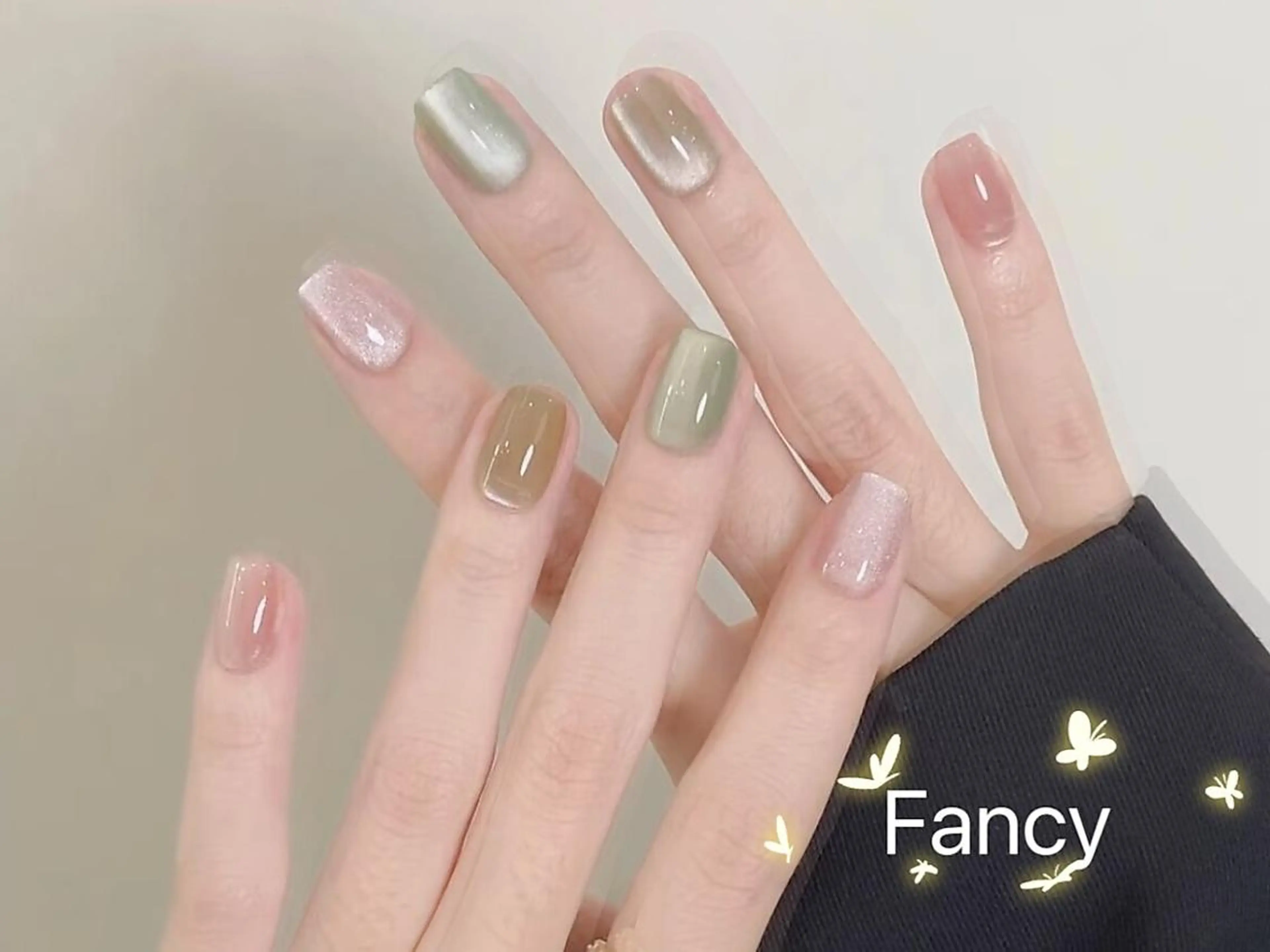 ネイル チークネイル 長さ出し フットネイル フレンチネイル ジェルネイル Fancy Nail salonのネイルデザイン