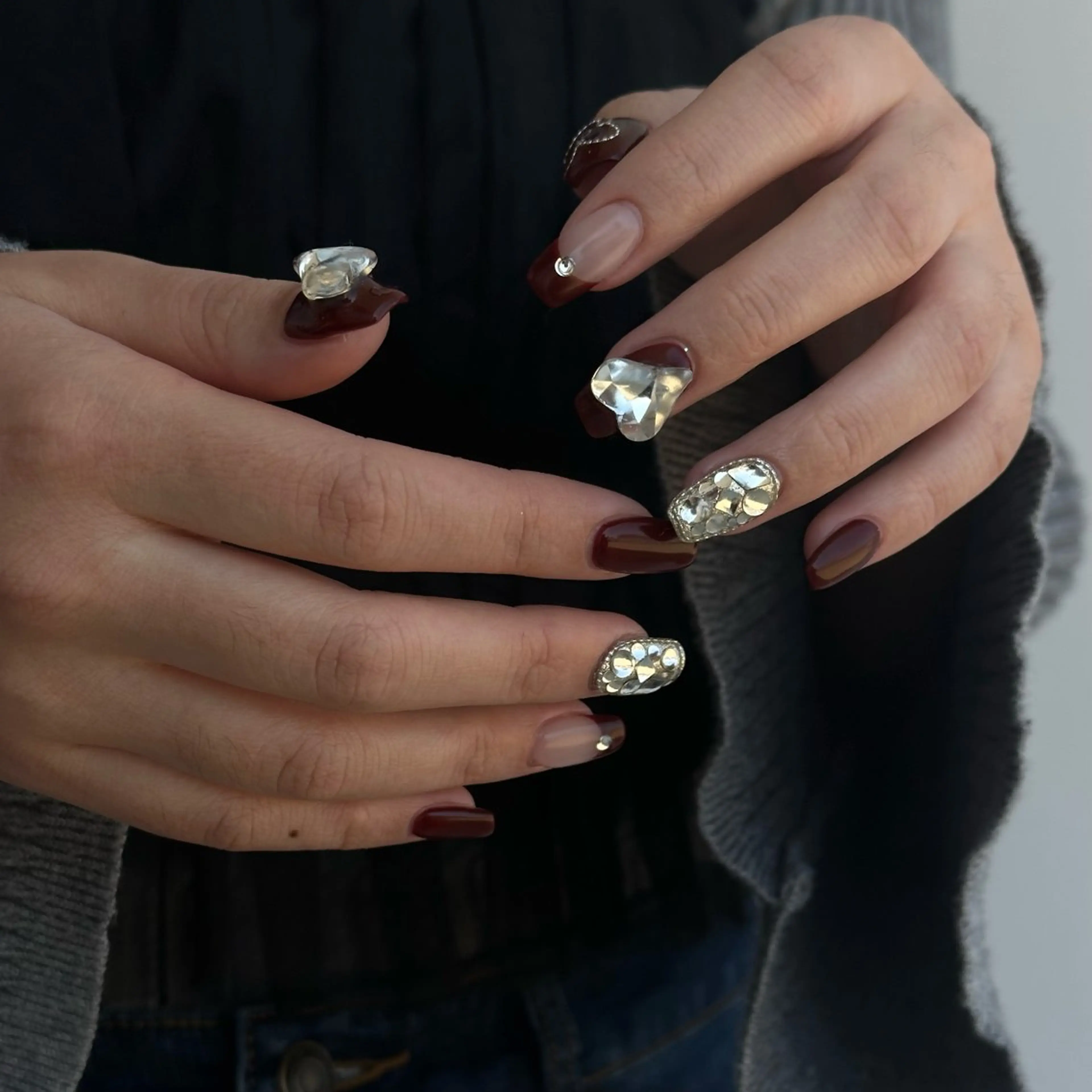 ネイル ハンドネイル COIN  nail hinataのネイルデザイン