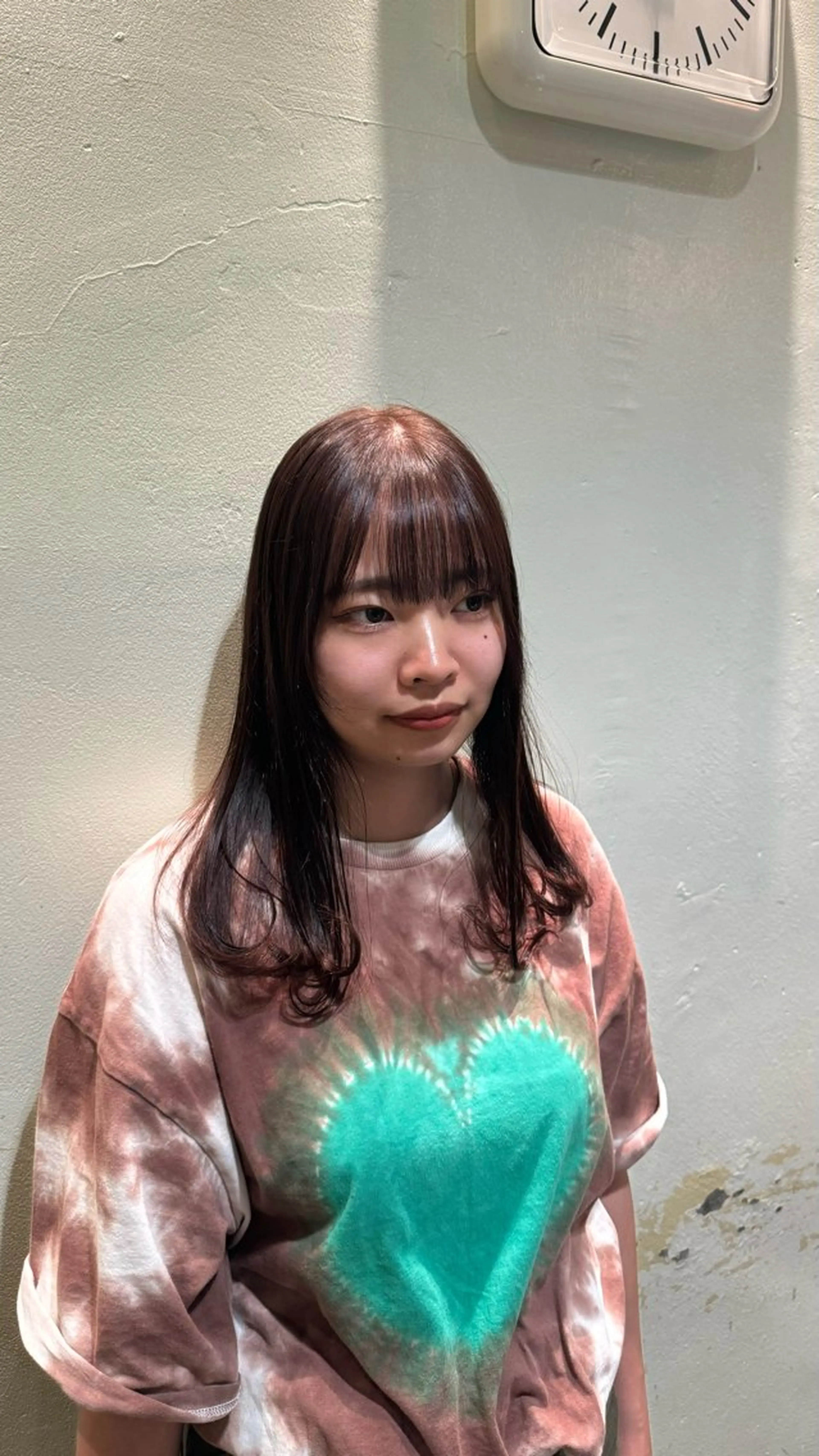 カラー ヘアカラー ピエドプール NINAのヘアスタイル