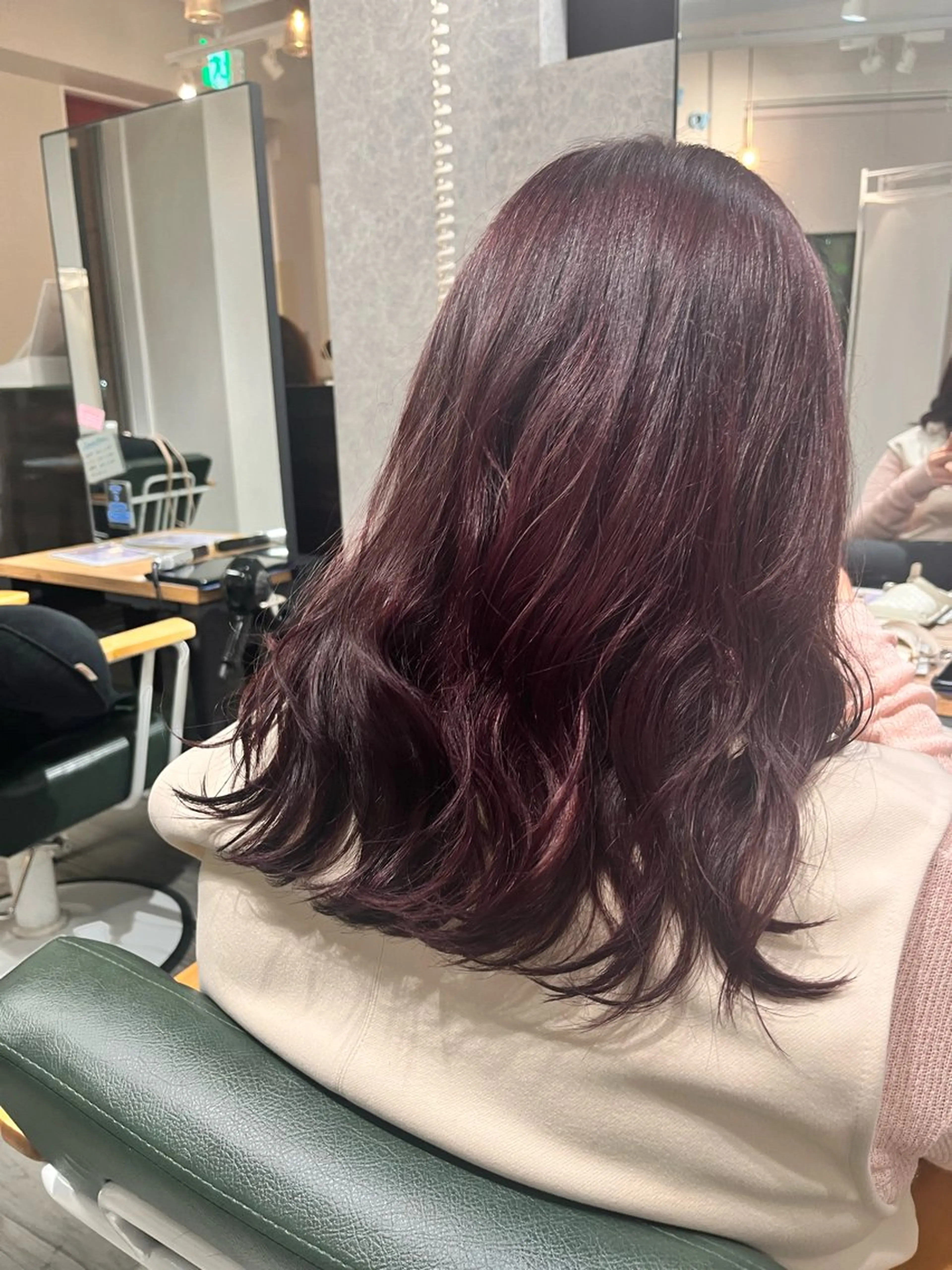 セミロング 🍒Ayana🍒 艶カラー🍒のヘアスタイル