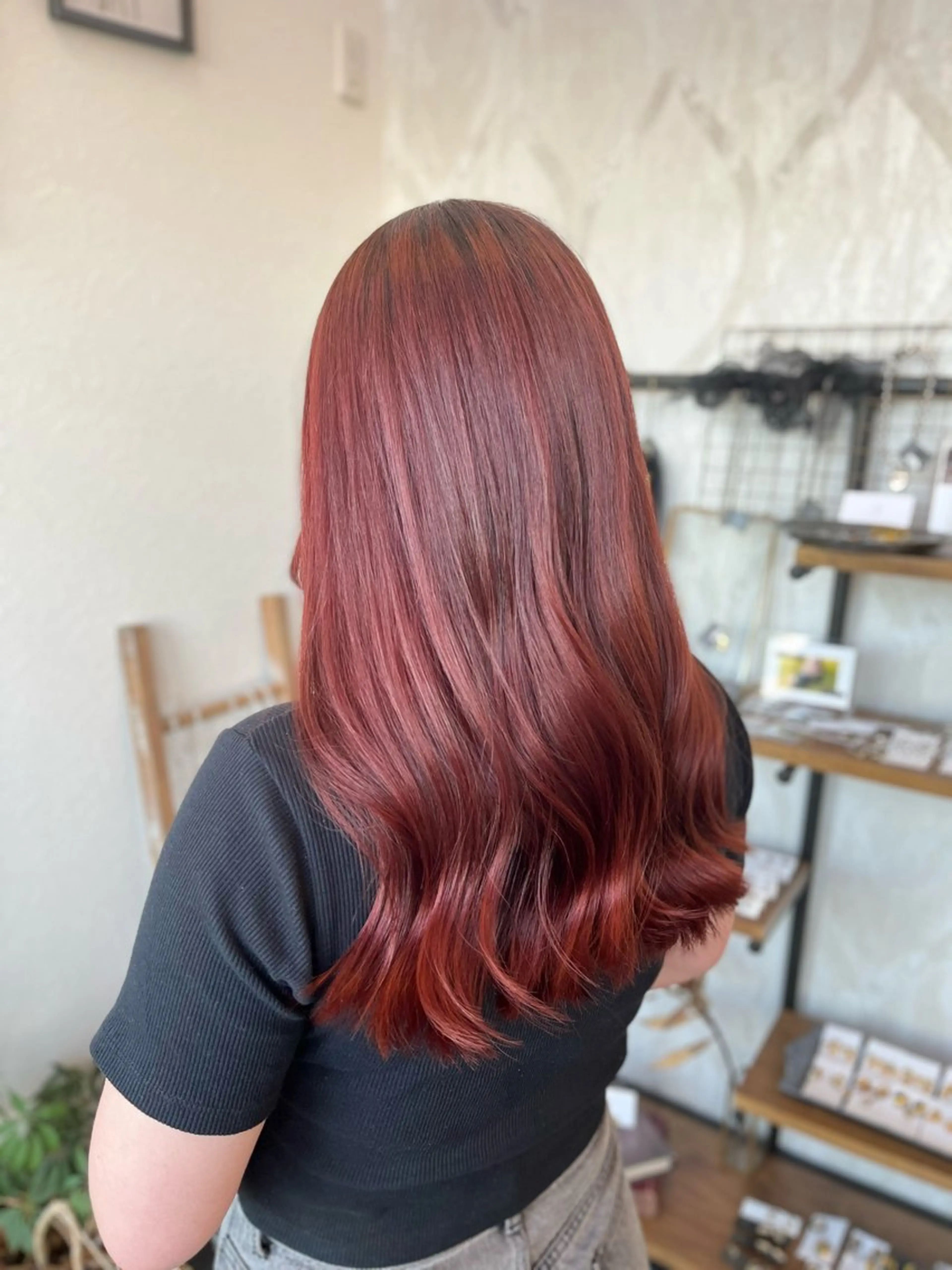 ロング カラー ヘアカラー STRAAL所属・カラーモデル🩷 ゆうかのヘアスタイル